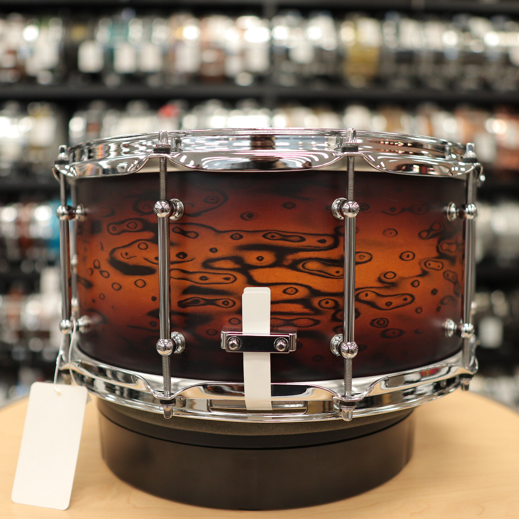 Pork Pie Pork Pie 7x14" Amoeba Burst Maple Snare Drum
