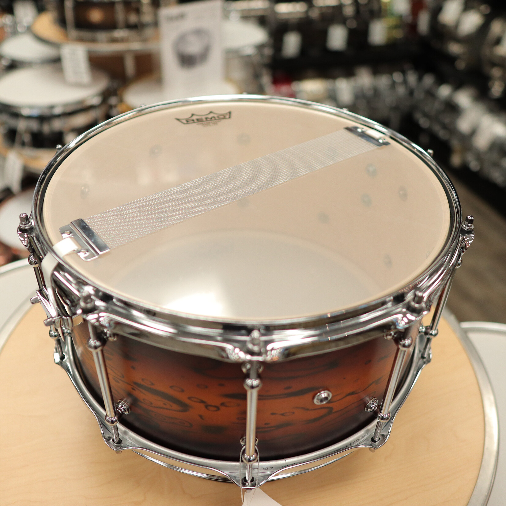 Pork Pie Pork Pie 7x14" Amoeba Burst Maple Snare Drum