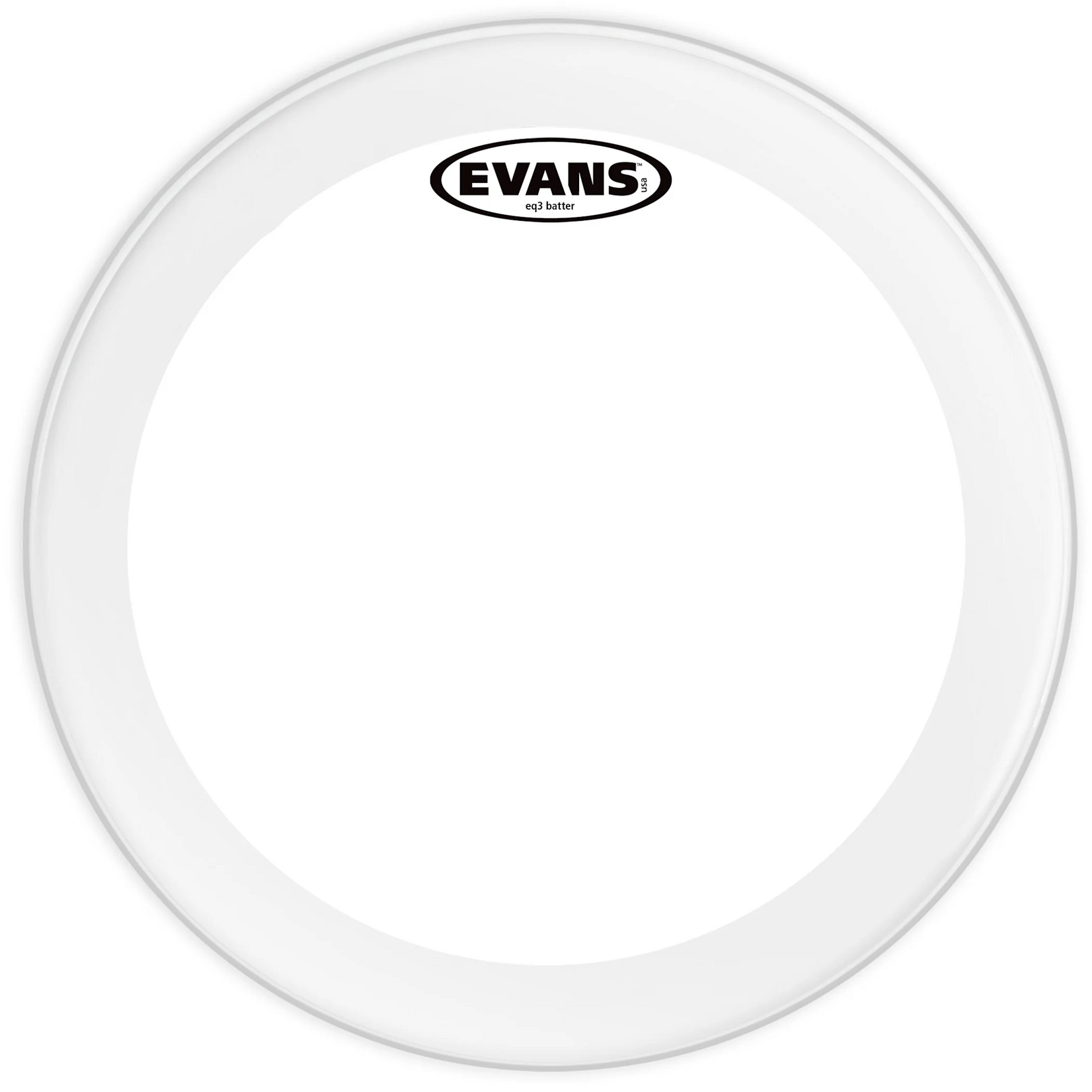 Evans Evans EQ3 Clear Bass Drumhead