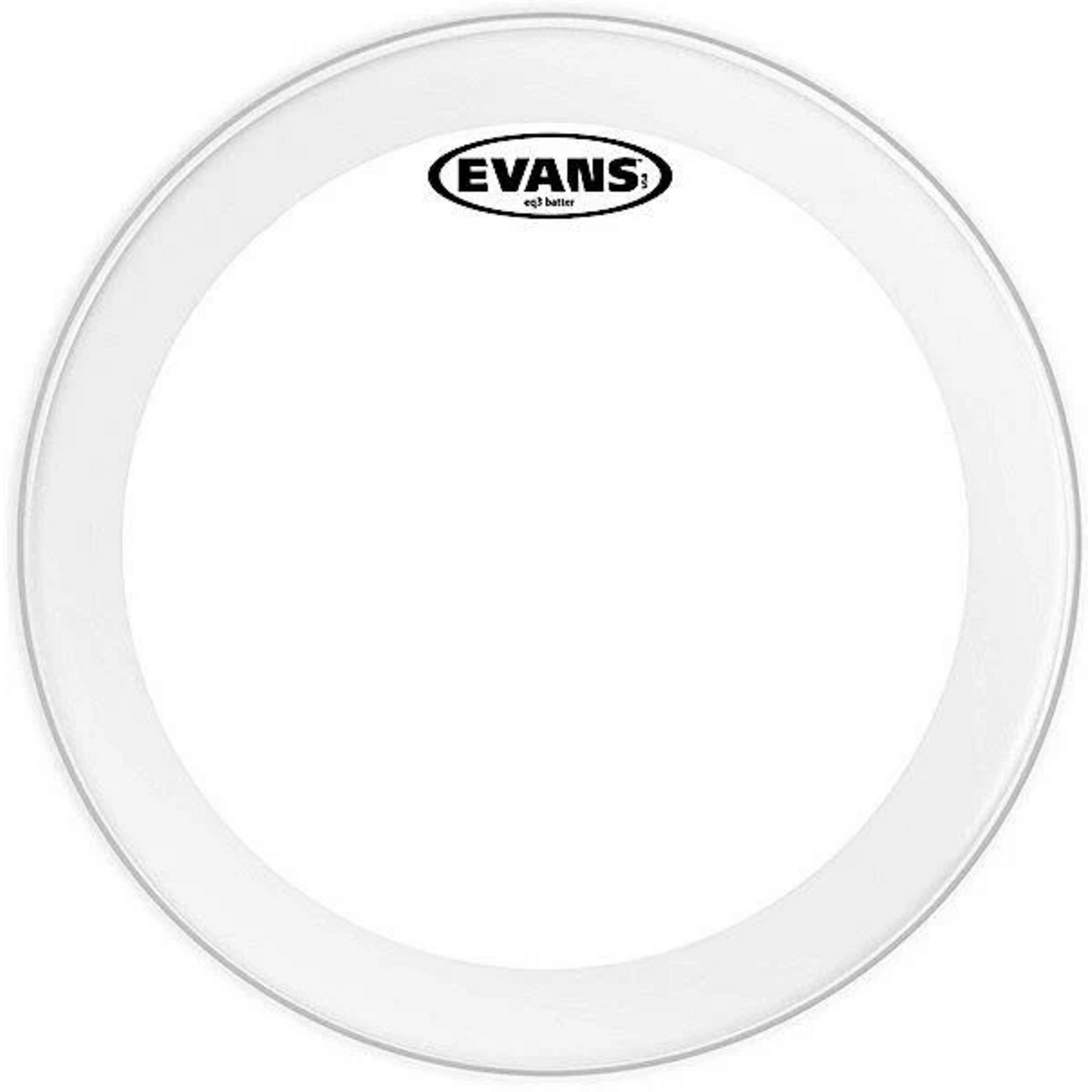 Evans Evans EQ3 Clear Bass Drumhead