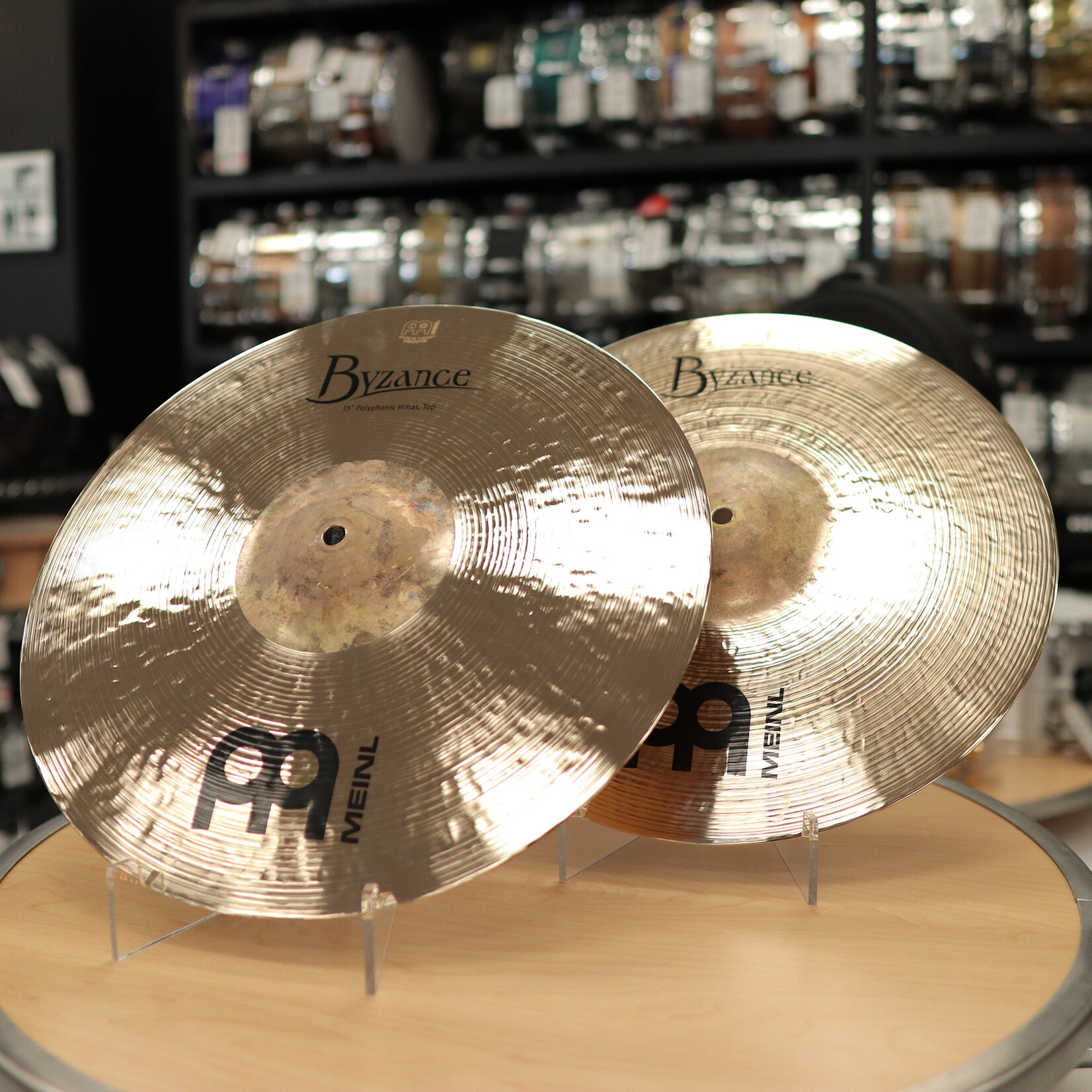 Meinl Meinl Byzance Brilliant 15" Polyphonic Hi-Hats