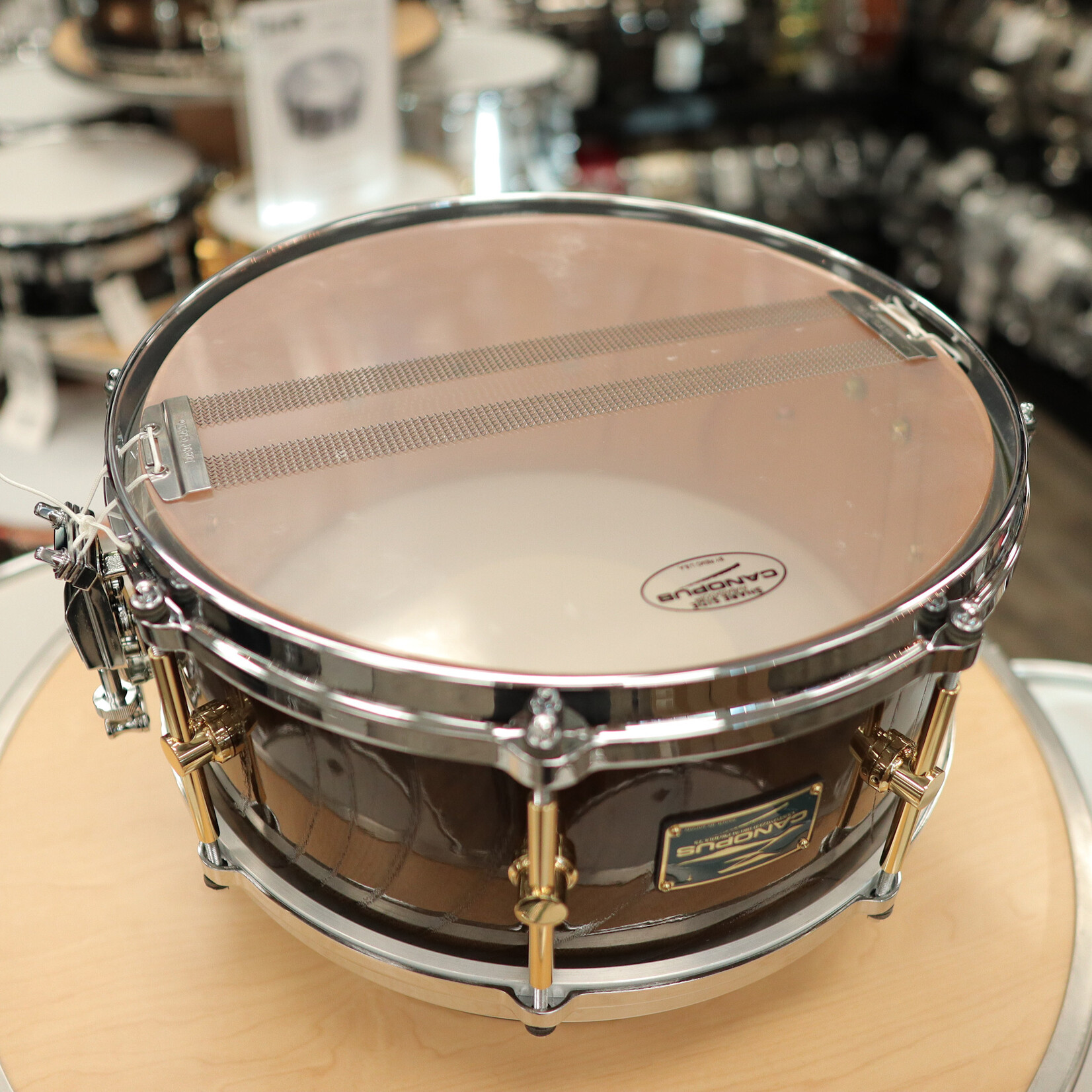 Canopus Pre-Owned Canopus 6.5x14" Zelkova Snare Drum HS-1465