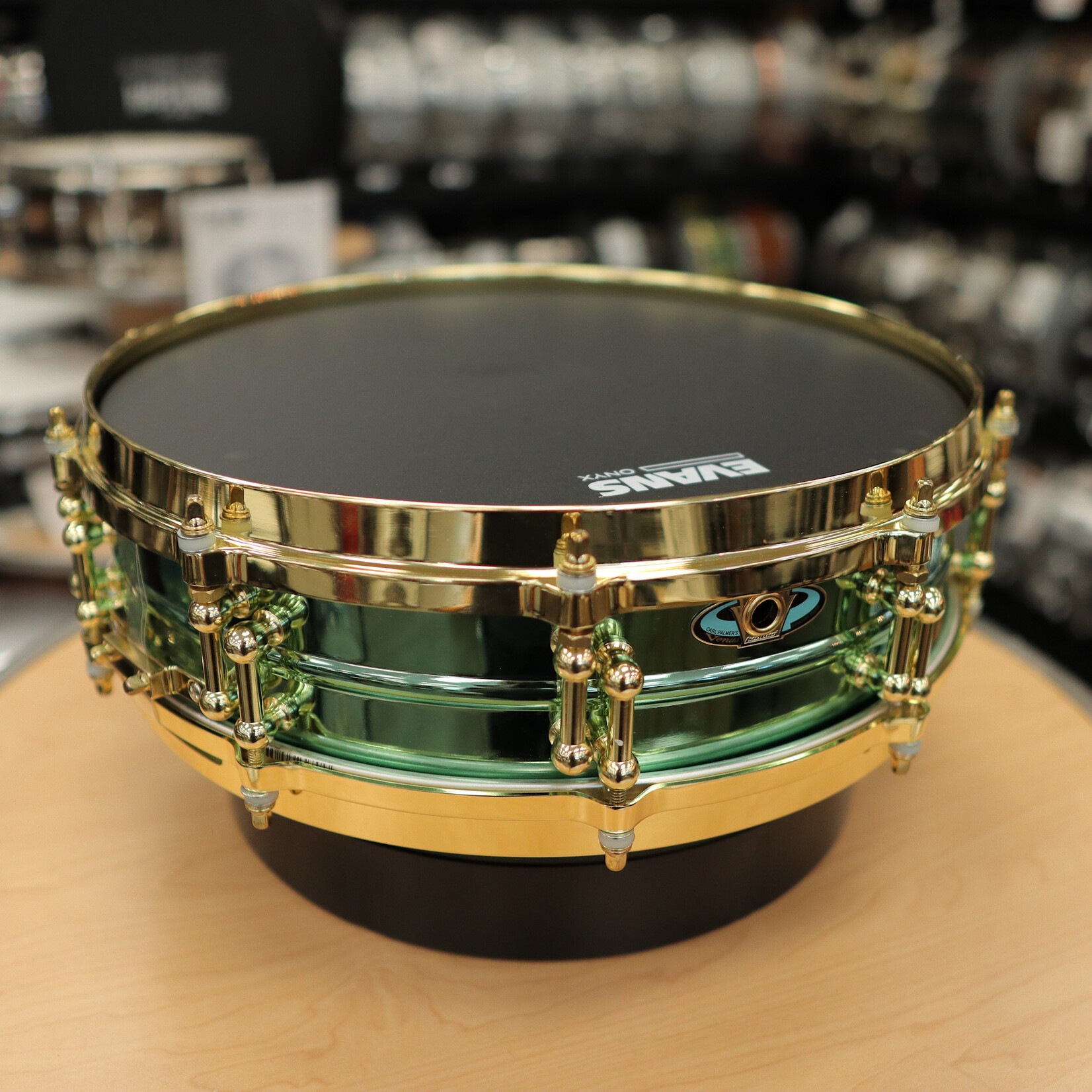 Ludwig Used Ludwig 3.7x14" Carl Palmer "Venus" Snare Drum LW0414CP