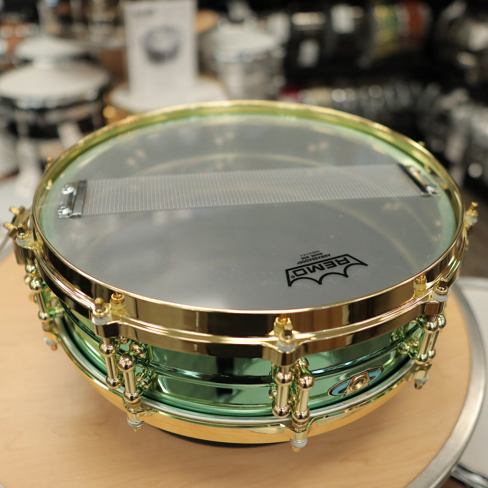 Ludwig Used Ludwig 3.7x14" Carl Palmer "Venus" Snare Drum LW0414CP