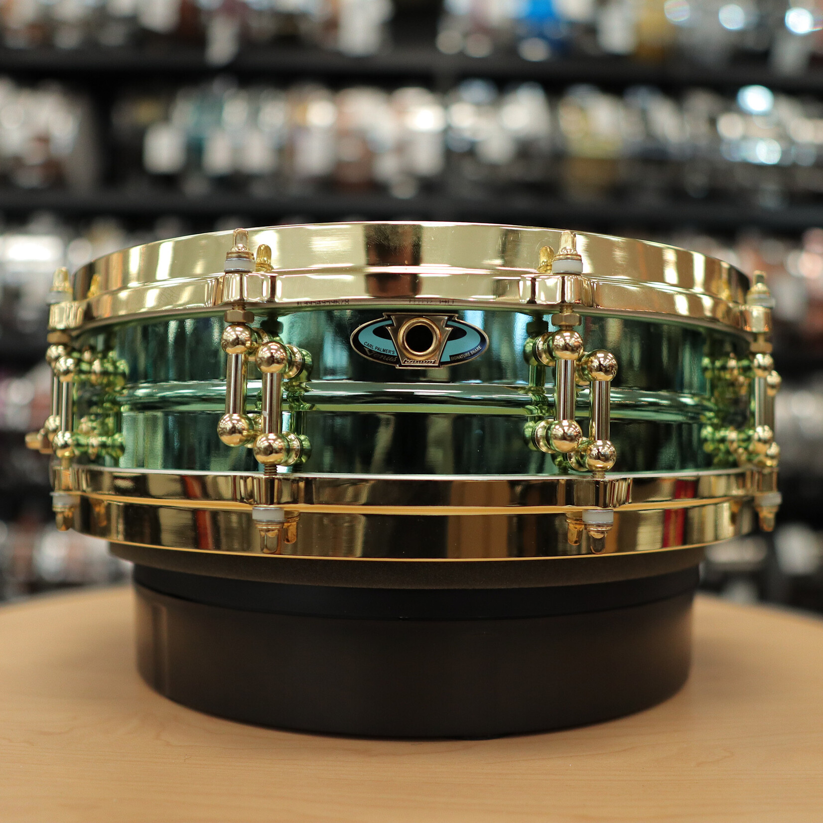Ludwig Used Ludwig 3.7x14" Carl Palmer "Venus" Snare Drum LW0414CP