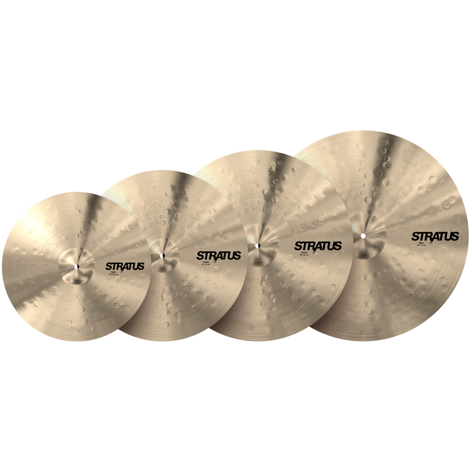 Sabian Sabian Stratus Promotional Pack S5005G (20" Ride, 18" and 16" Crashes, 14" HH)