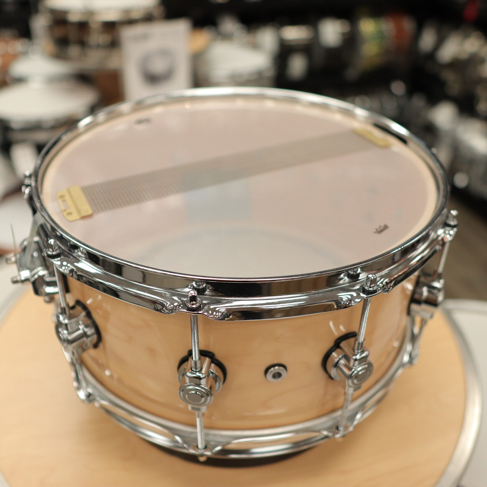 DW Pre-Owned DW Performance Series 6.5x14" Maple Snare Drum (Natural Lacquer)