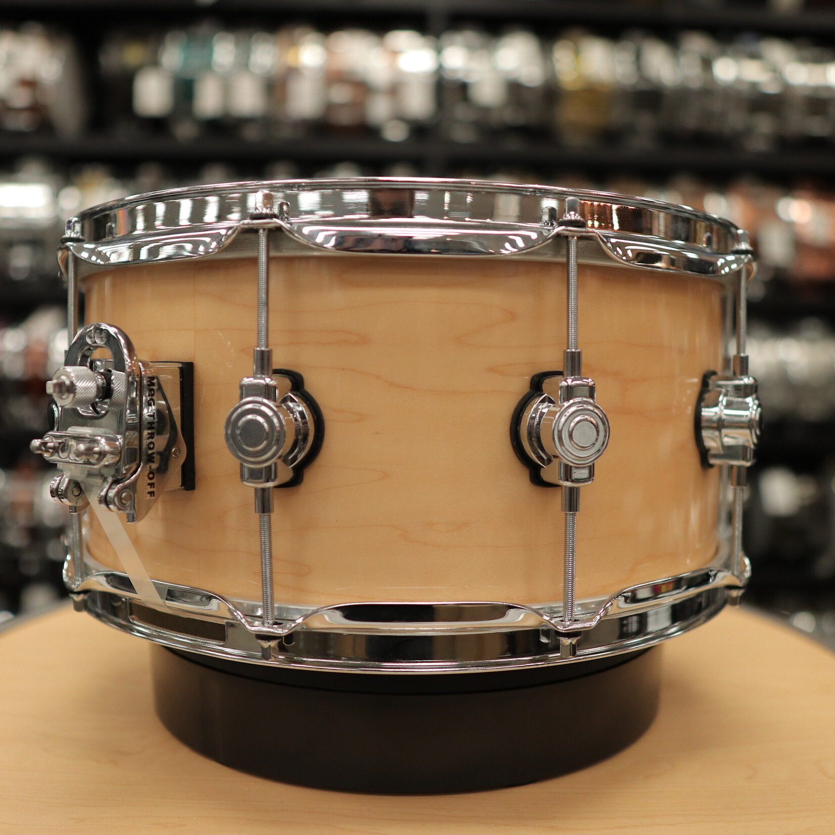 DW Pre-Owned DW Performance Series 6.5x14" Maple Snare Drum (Natural Lacquer)
