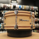 Woods Custom Drums Pre-Owned Woods Custom Drums 5.5x14" Maple/Mahogany Snare Drum w/ Rosewood Inlay & Hybrid Wood Metal Hoops