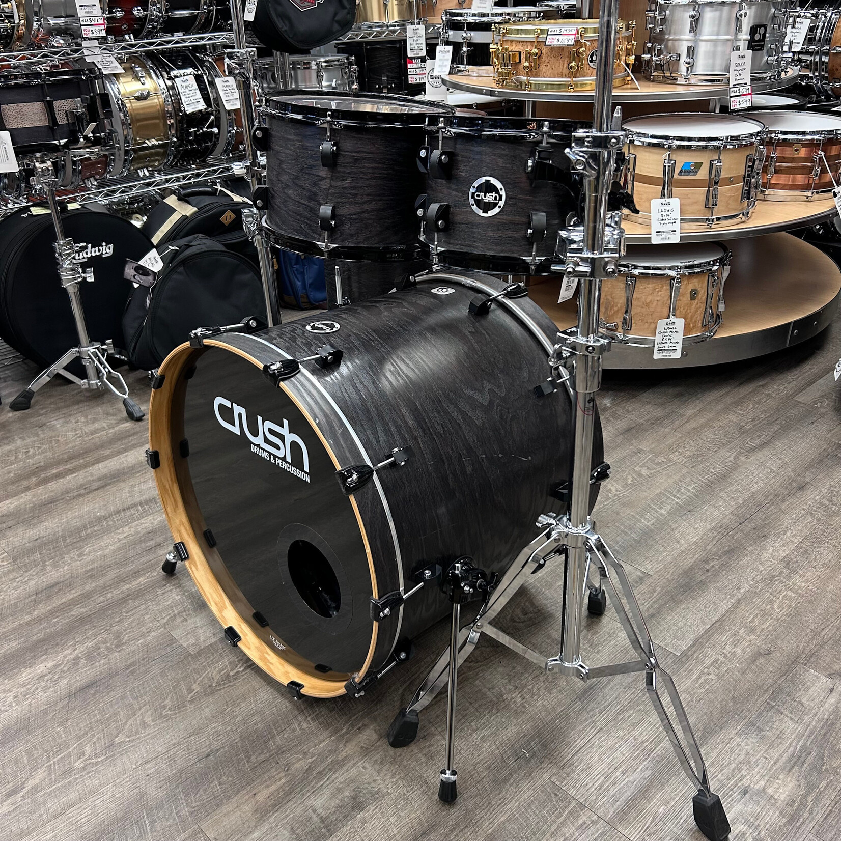 Crush Used Crush Chameleon Ash 4pc shell pack 10/12/16/22