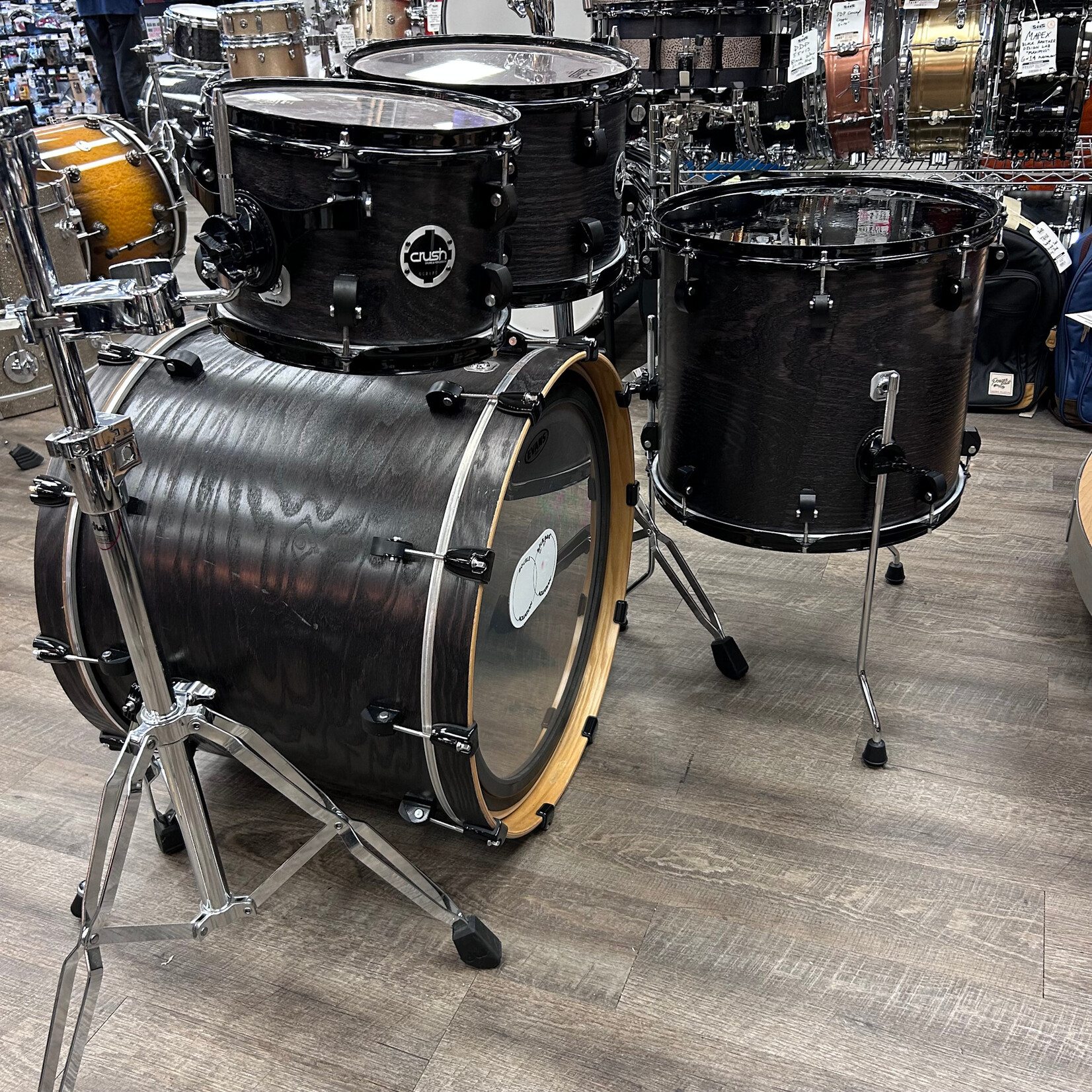 Crush Used Crush Chameleon Ash 4pc shell pack 10/12/16/22