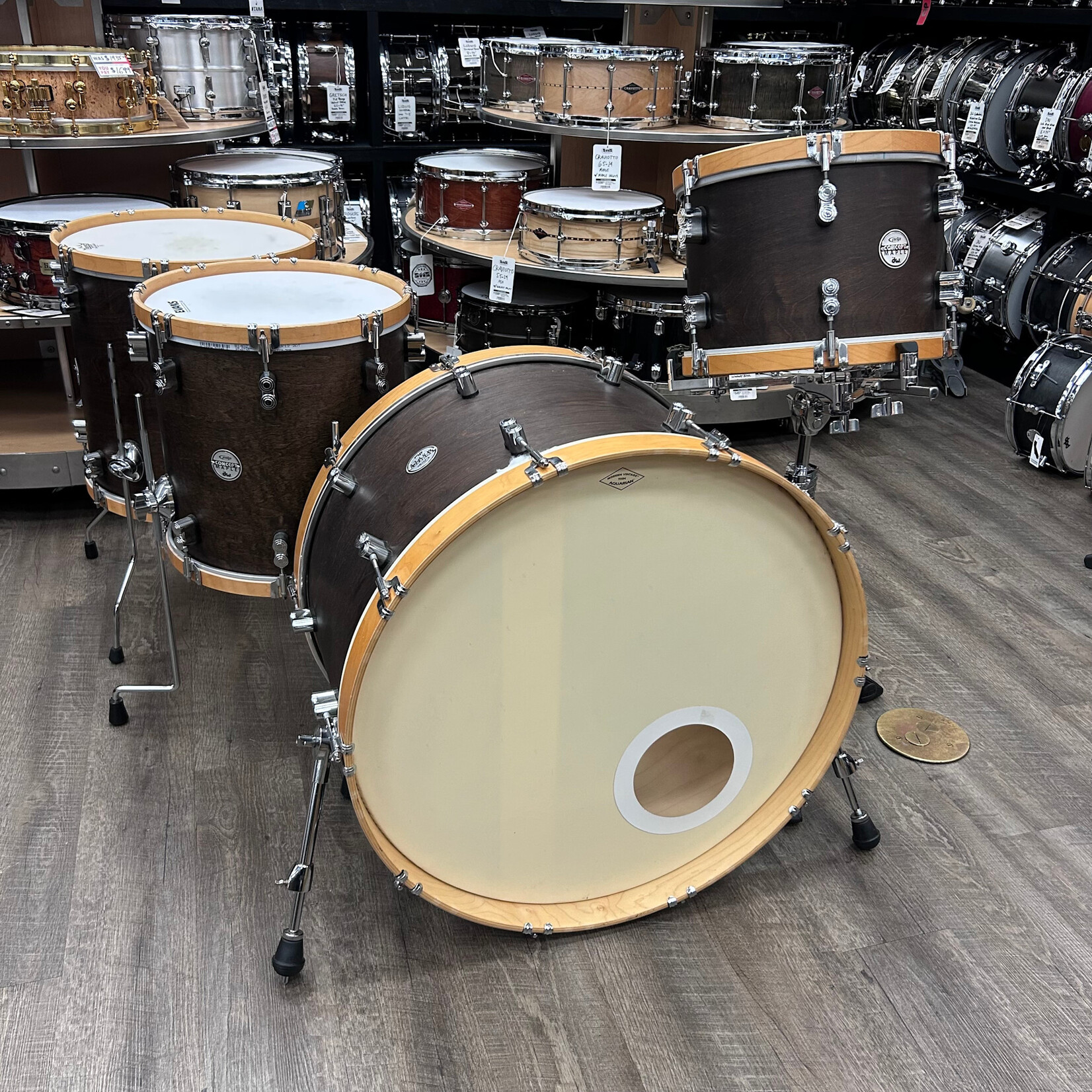 PDP Used PDP Concept Maple Classic shell pack 13/14/16/24 (Walnut Satin)