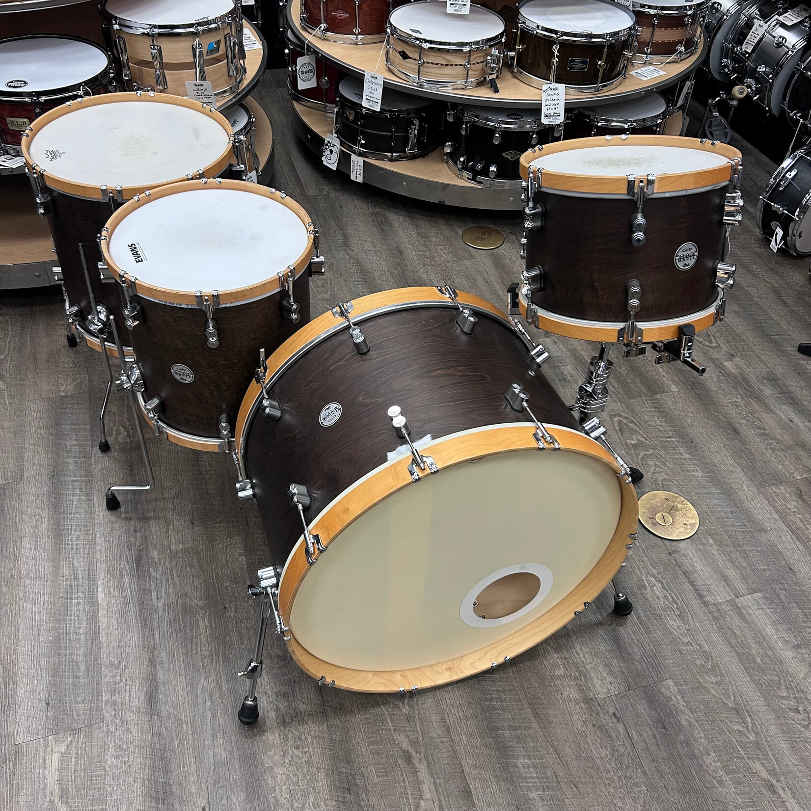 PDP Used PDP Concept Maple Classic shell pack 13/14/16/24 (Walnut Satin)