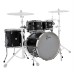 Gretsch Gretsch Brooklyn 4-Piece Shell Pack 22/10/12/16 (Satin Black Metallic)