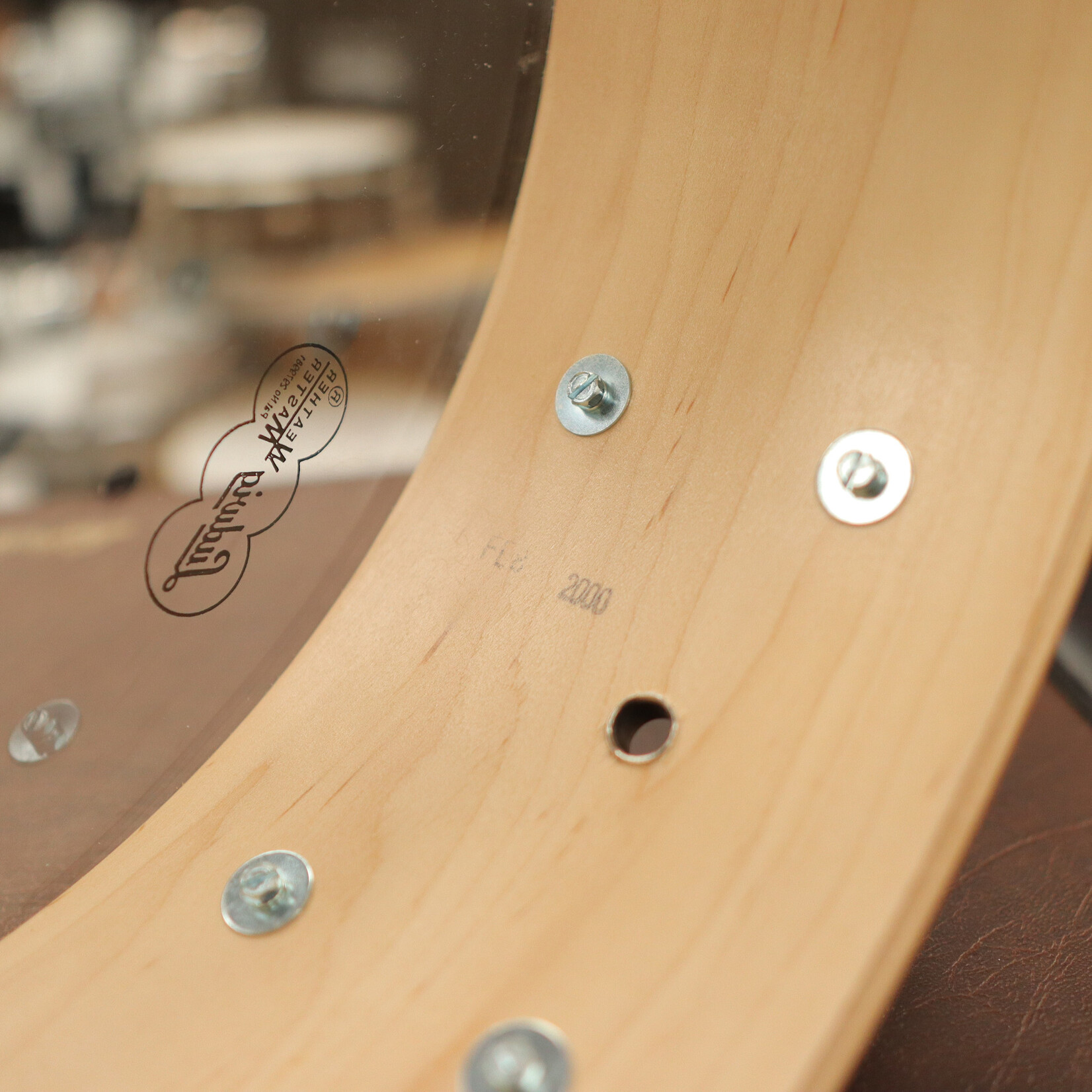 Ludwig Pre-Owned Ludwig 90th Anniversary "Top Hat & Cane" 5x14" Maple Snare Drum