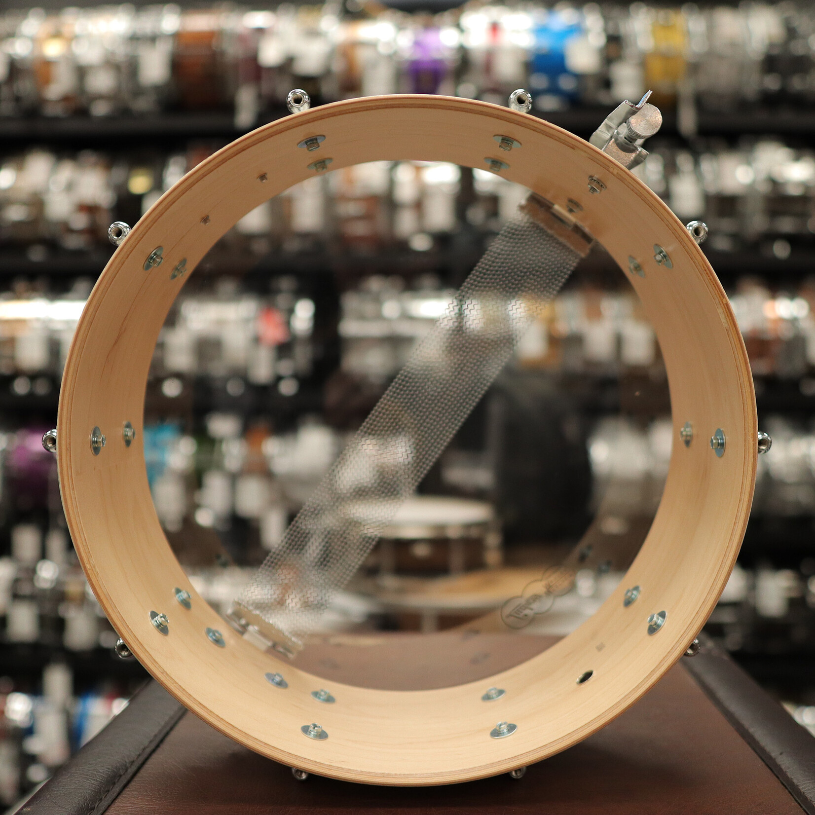 Ludwig Pre-Owned Ludwig 90th Anniversary "Top Hat & Cane" 5x14" Maple Snare Drum