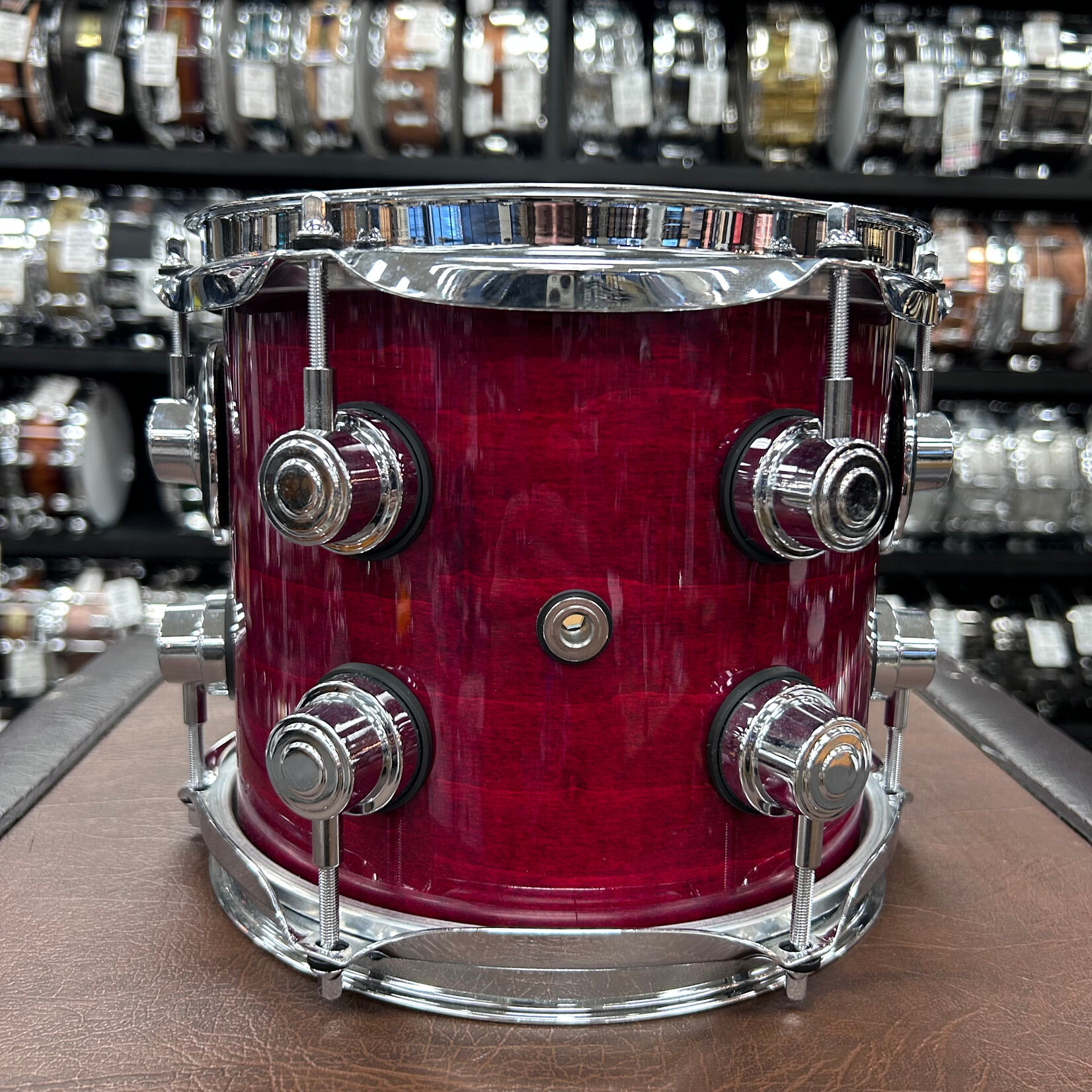 DW Pre owned DW Performance 8x7 Rack Tom (Cherry Stain)