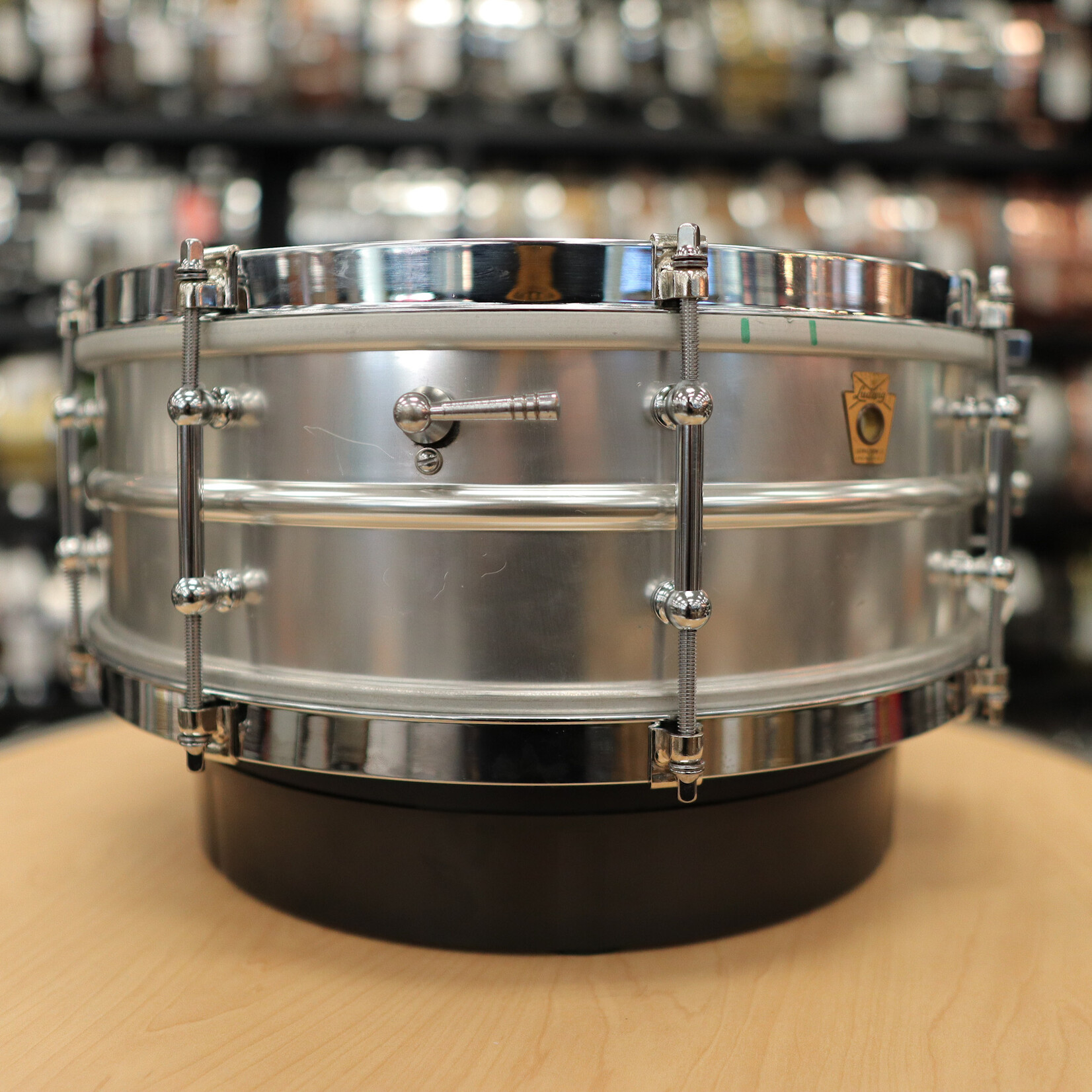 Ludwig Vintage 60s Ludwig 5x14" Acrolite w/ Tube Lugs, Single Flanged Hoops, & Claws