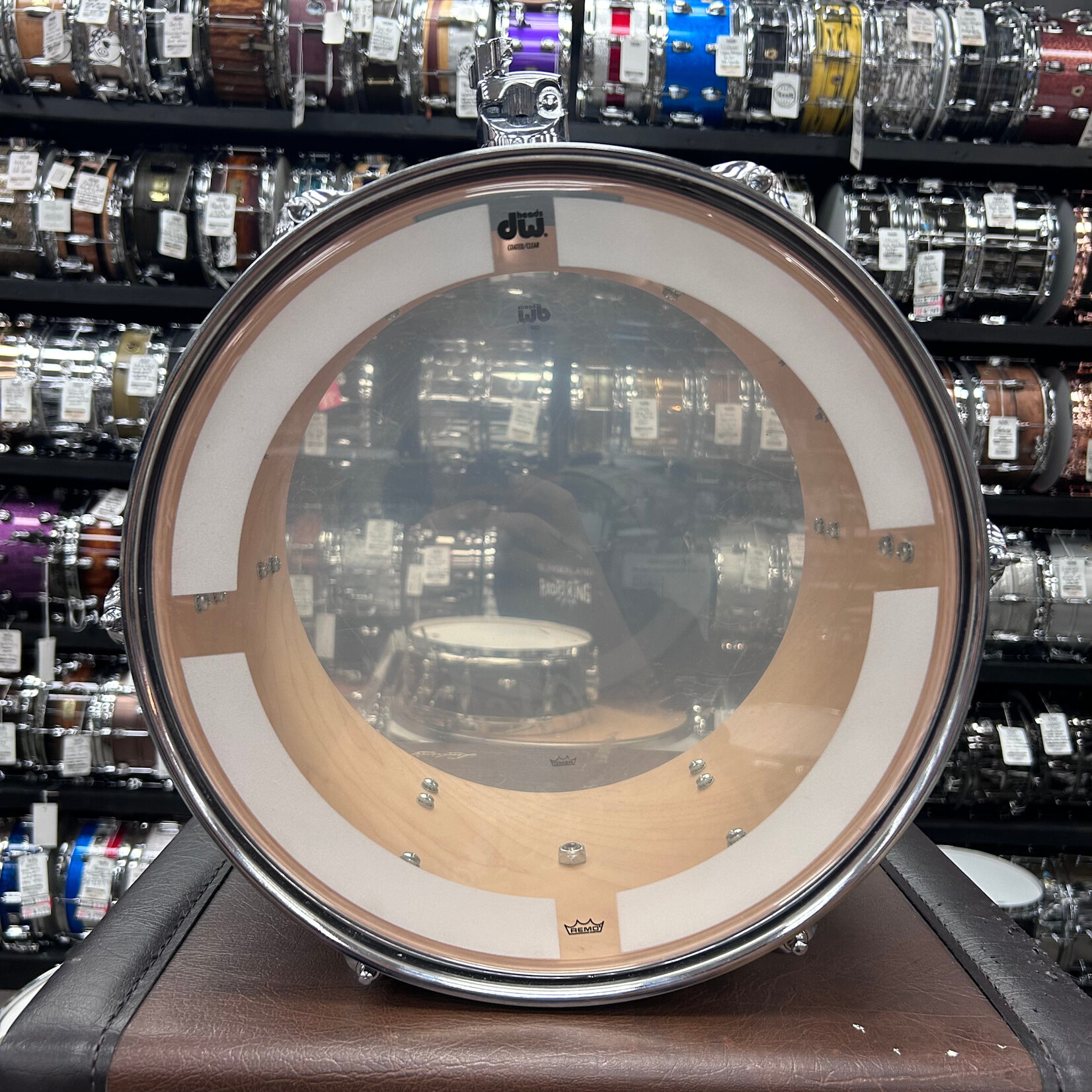 DW Pre-Owned DW Performance 9x13 Tom (Cherry Stain)