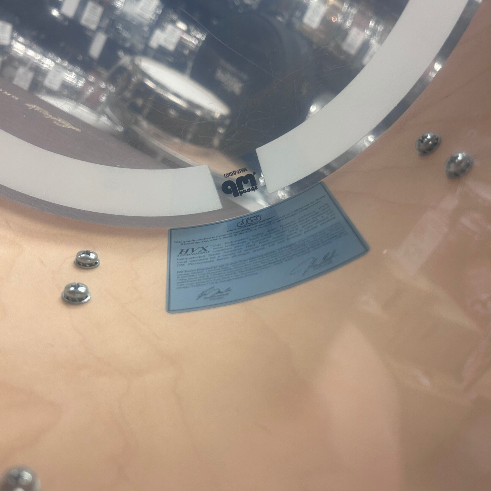 DW Pre-Owned DW Performance 9x13 Tom (Cherry Stain)