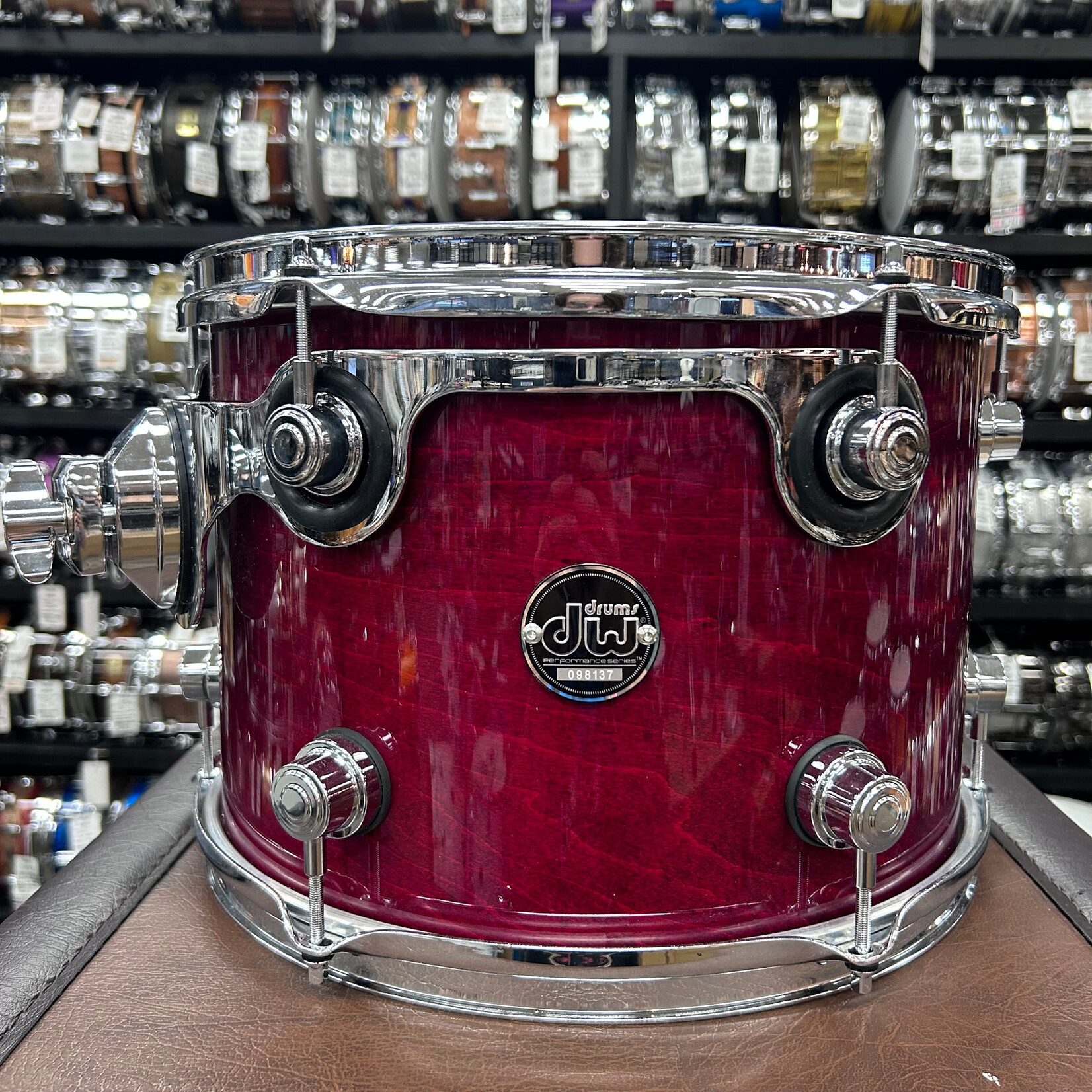 DW Pre-Owned DW Performance 9x13 Tom (Cherry Stain)