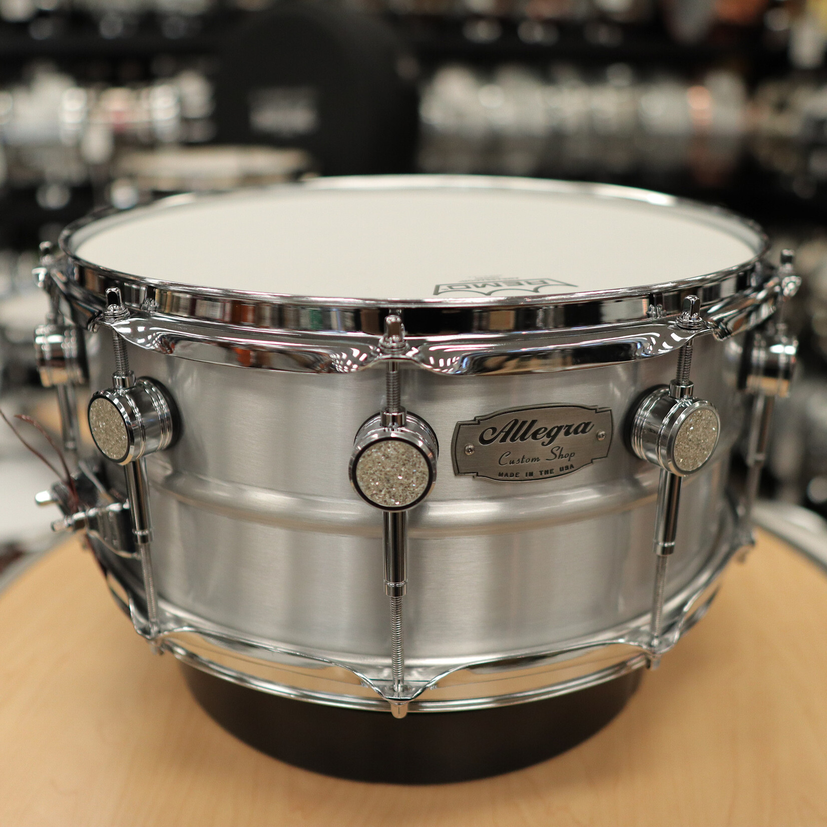Allegra Drum Company Allegra 6.5x14" Aluminum Snare Drum