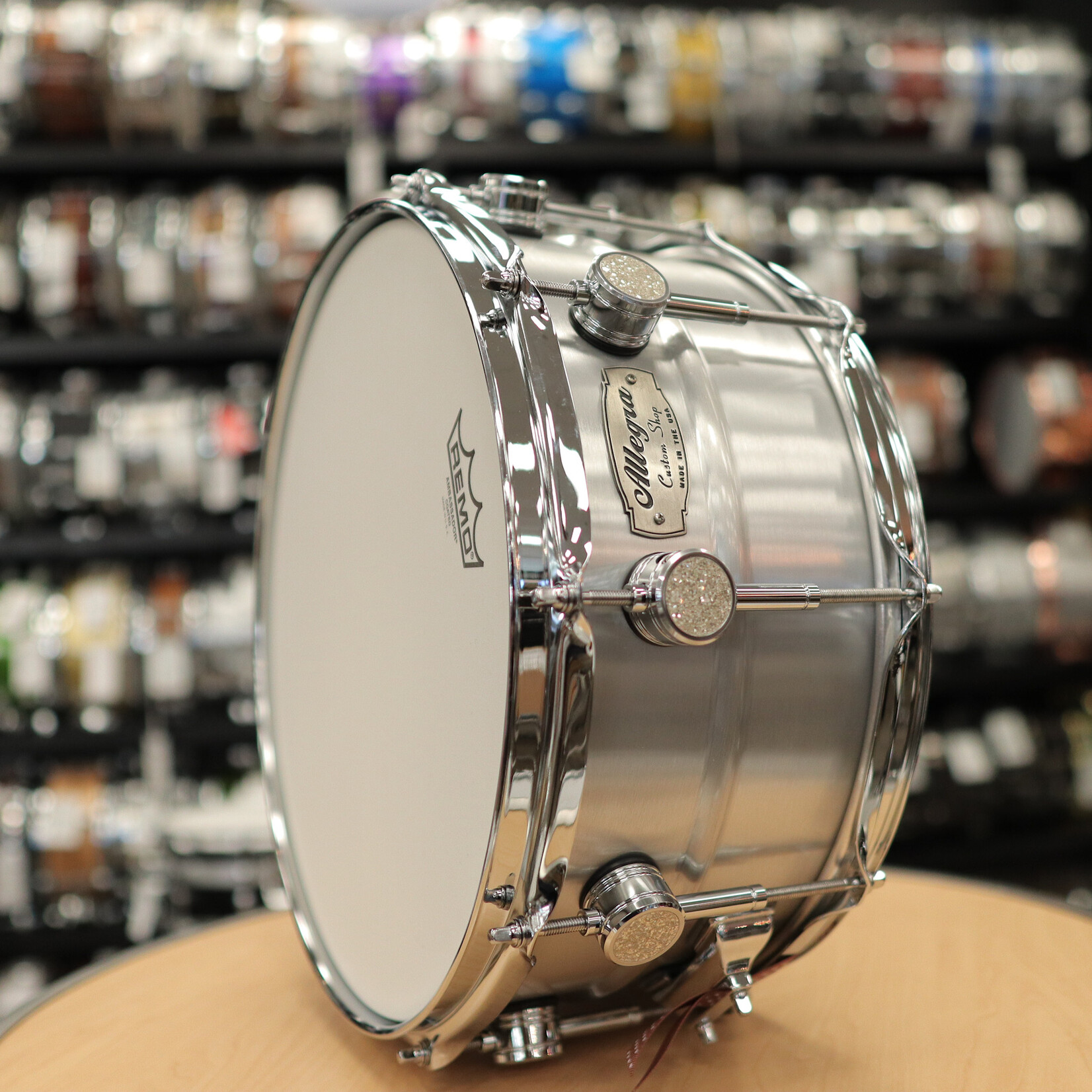 Allegra Drum Company Allegra 6.5x14" Aluminum Snare Drum