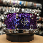Dixon Used Dixon Cornerstone 6.5x14" Hammered Steel Snare Drum (Purple Titanium Plated)