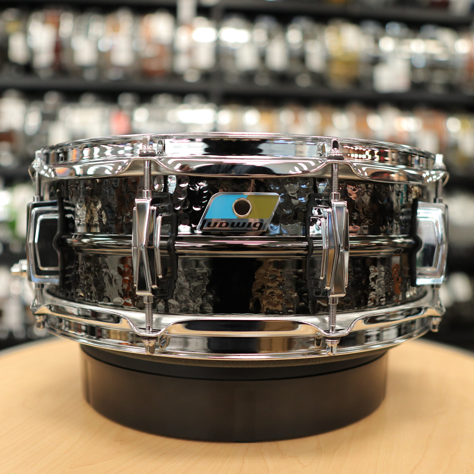 Ludwig Ludwig 5x14" Hammered Black Beauty Snare Drum (B-Stock) LB416KB