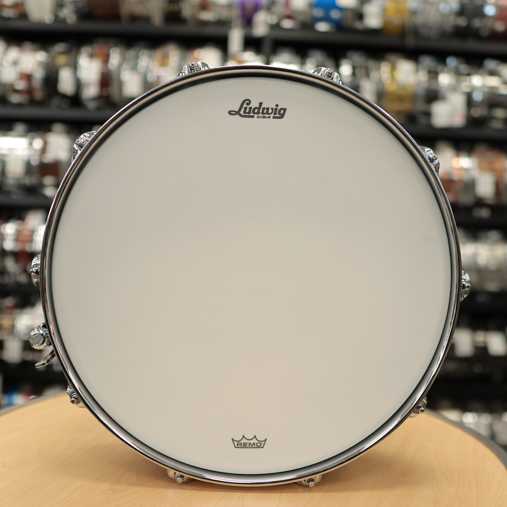 Ludwig Ludwig 5x14" Hammered Black Beauty Snare Drum (B-Stock) LB416KB