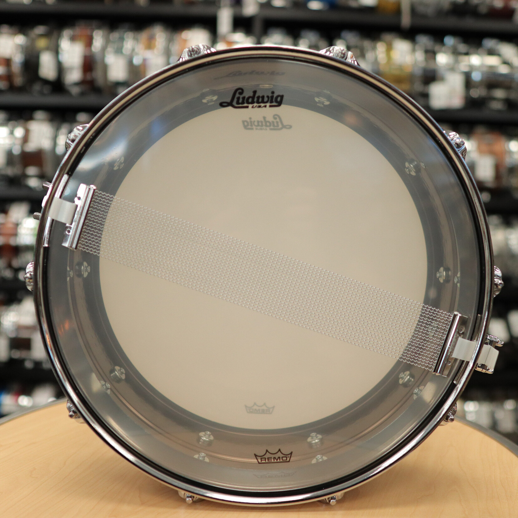 Ludwig Ludwig 5x14" Hammered Black Beauty Snare Drum (B-Stock) LB416KB