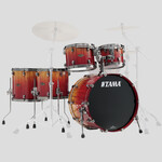 Tama Tama Starclassic Walnut/Birch Ltd. Ed. 5-Pc Shell Pack 10/12/14/16/22 (Vermillion Bosse Fonce Fade)