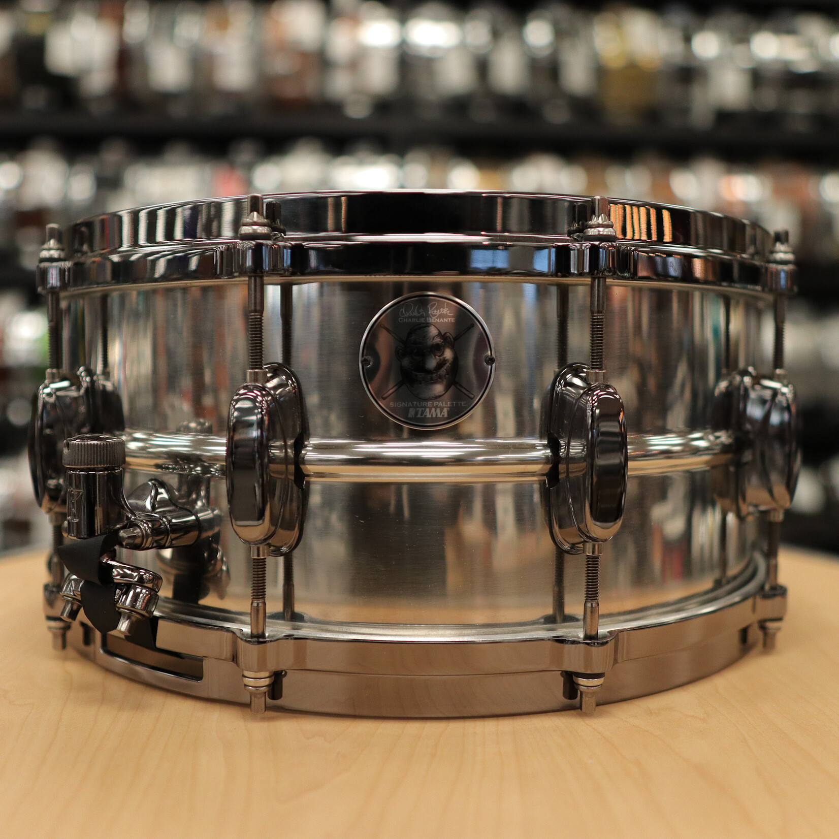 Tama Demo Tama Charlie Benante 6.5x14" Signature Steel Snare Drum CB1465