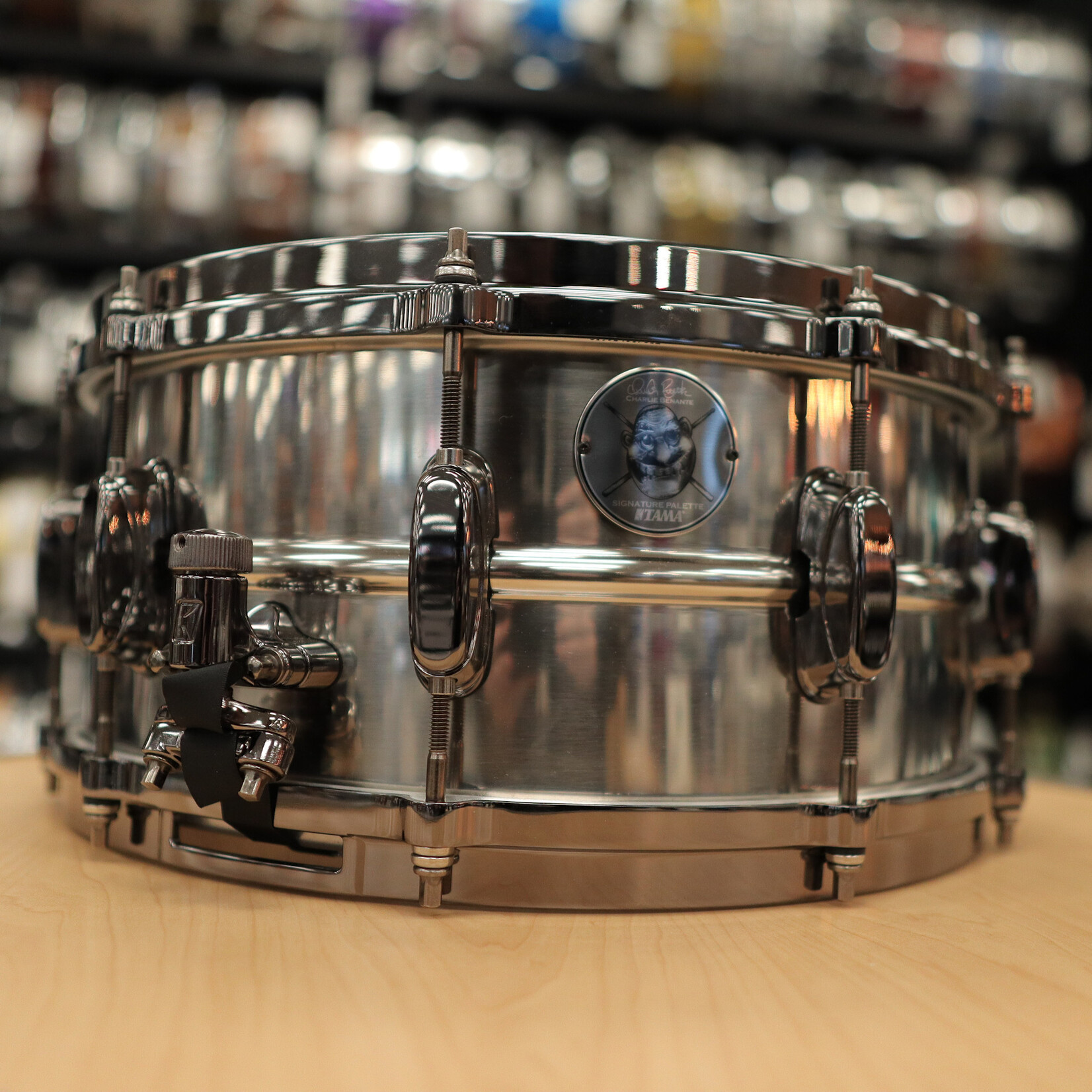 Tama Demo Tama Charlie Benante 6.5x14" Signature Steel Snare Drum CB1465