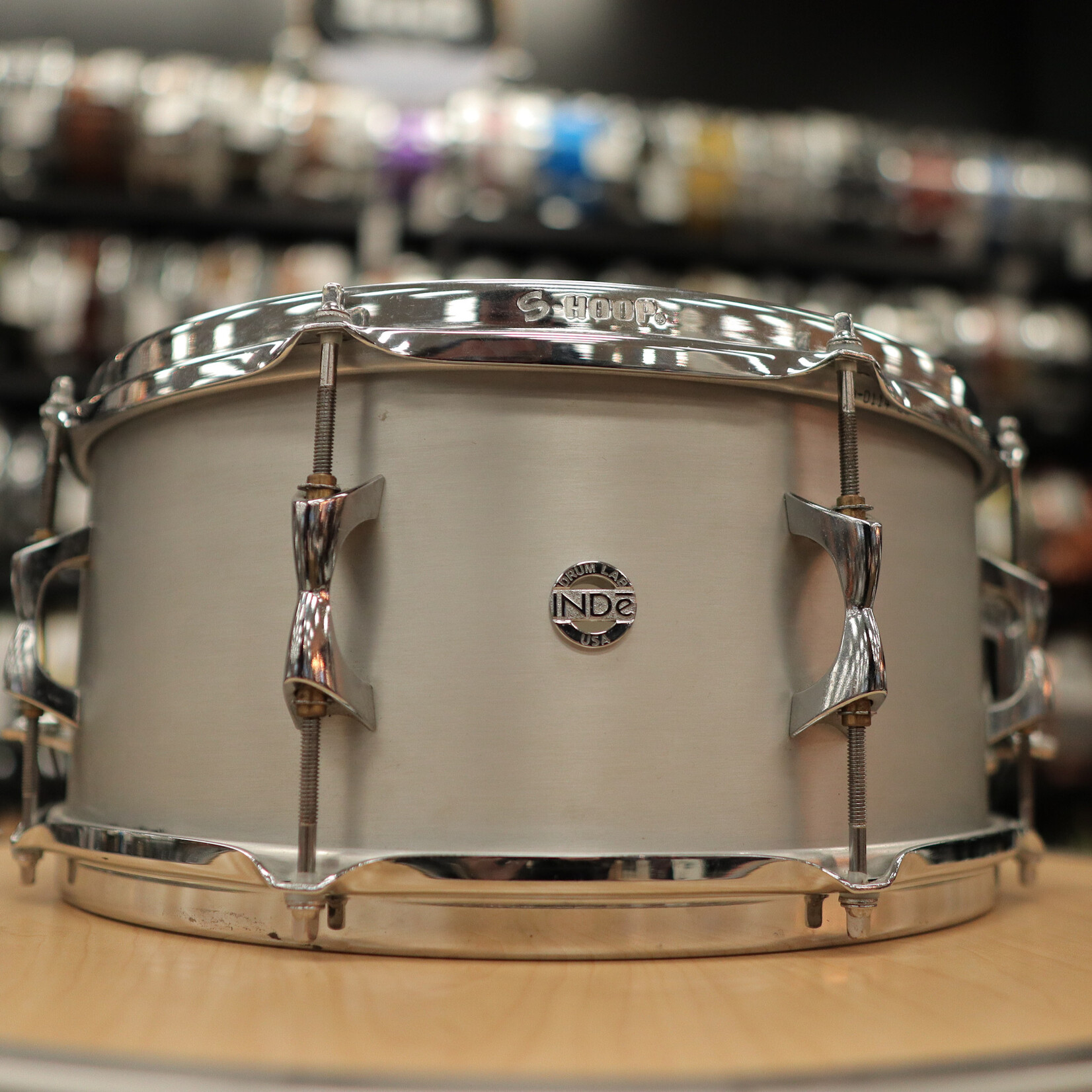 INDe Pre-Owned INDe Drum Lab 6.5x14" Aluminum Snare Drum