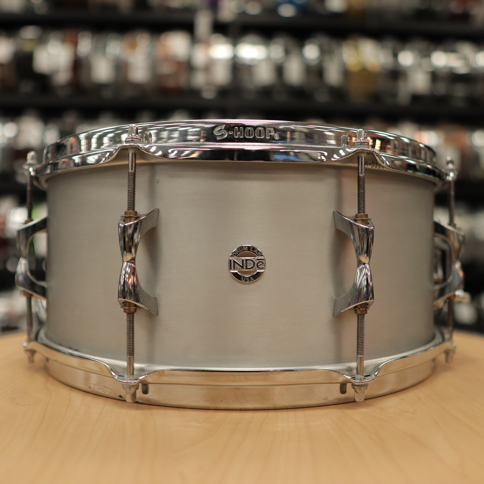 INDe Pre-Owned INDe Drum Lab 6.5x14" Aluminum Snare Drum