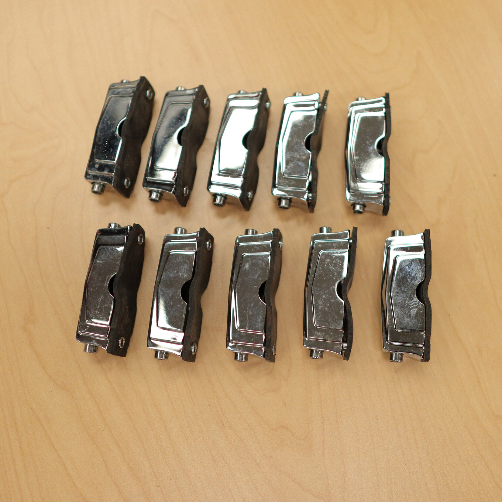 Ludwig Set of 10 Pre-Owned Ludwig Imperial Lugs w/o Cup Washers