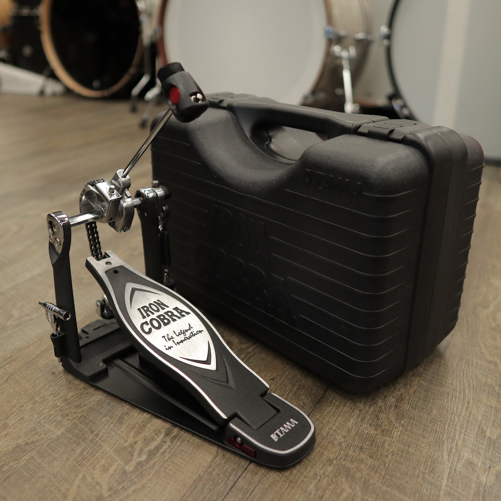 Tama Pre-Owned Tama Iron Cobra 900 Power Glide Single Pedal HP900PN w/ Case