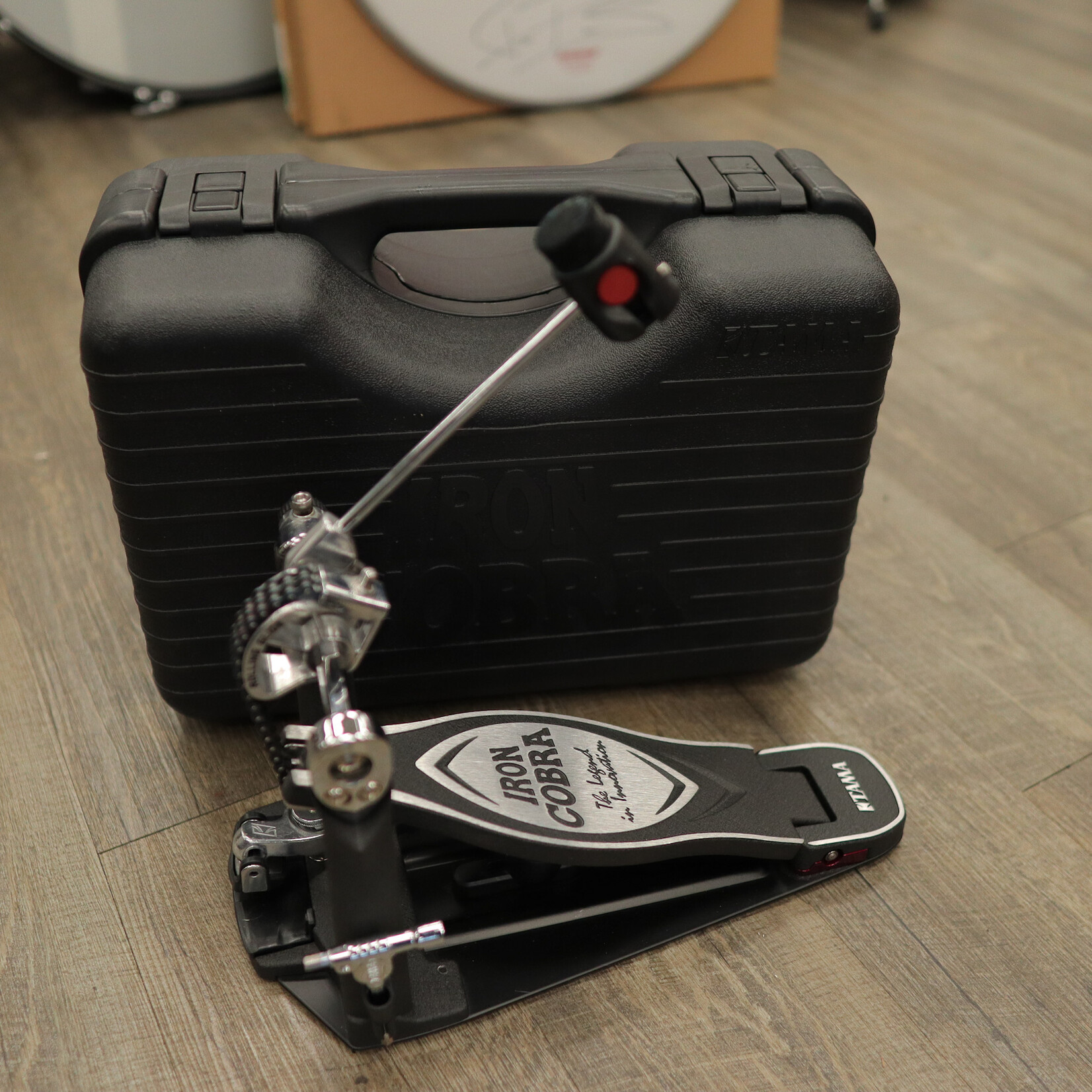 Tama Pre-Owned Tama Iron Cobra 900 Power Glide Single Pedal HP900PN w/ Case