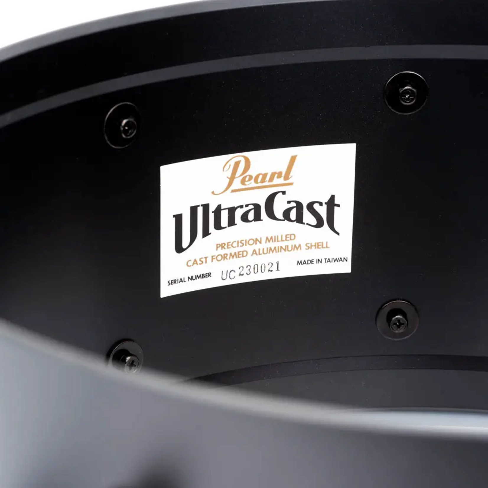 Pearl Pearl UltraCast 3mm Cast Aluminum Snare Drum 6.5x14" UCA1465/B