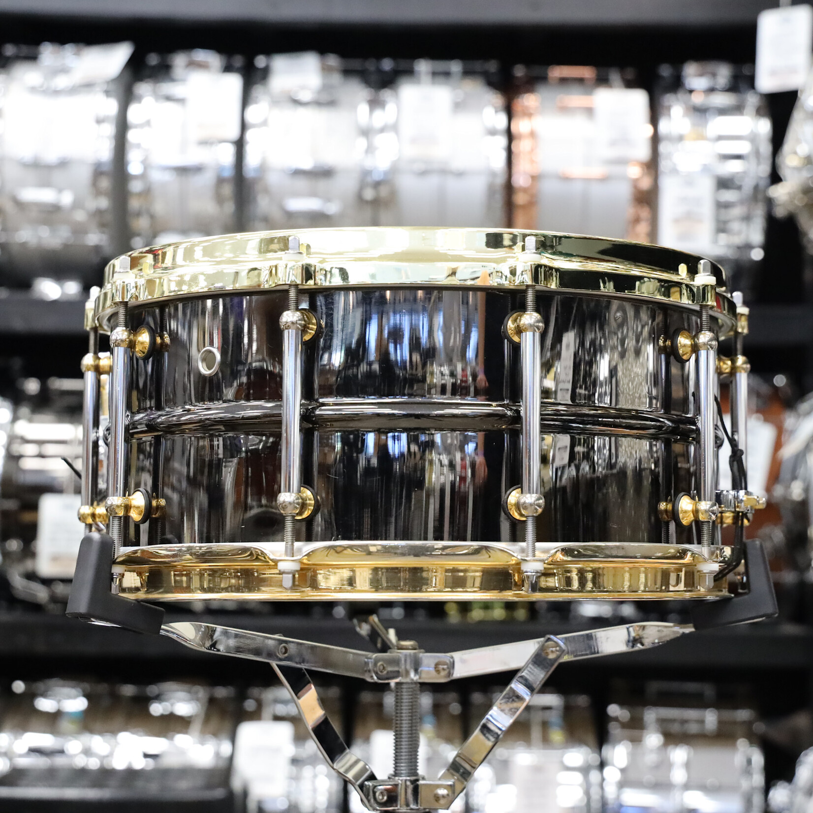 Pearl Used Pearl SF1465 6.5x14" Steve Ferrone Signature Brass Snare Drum