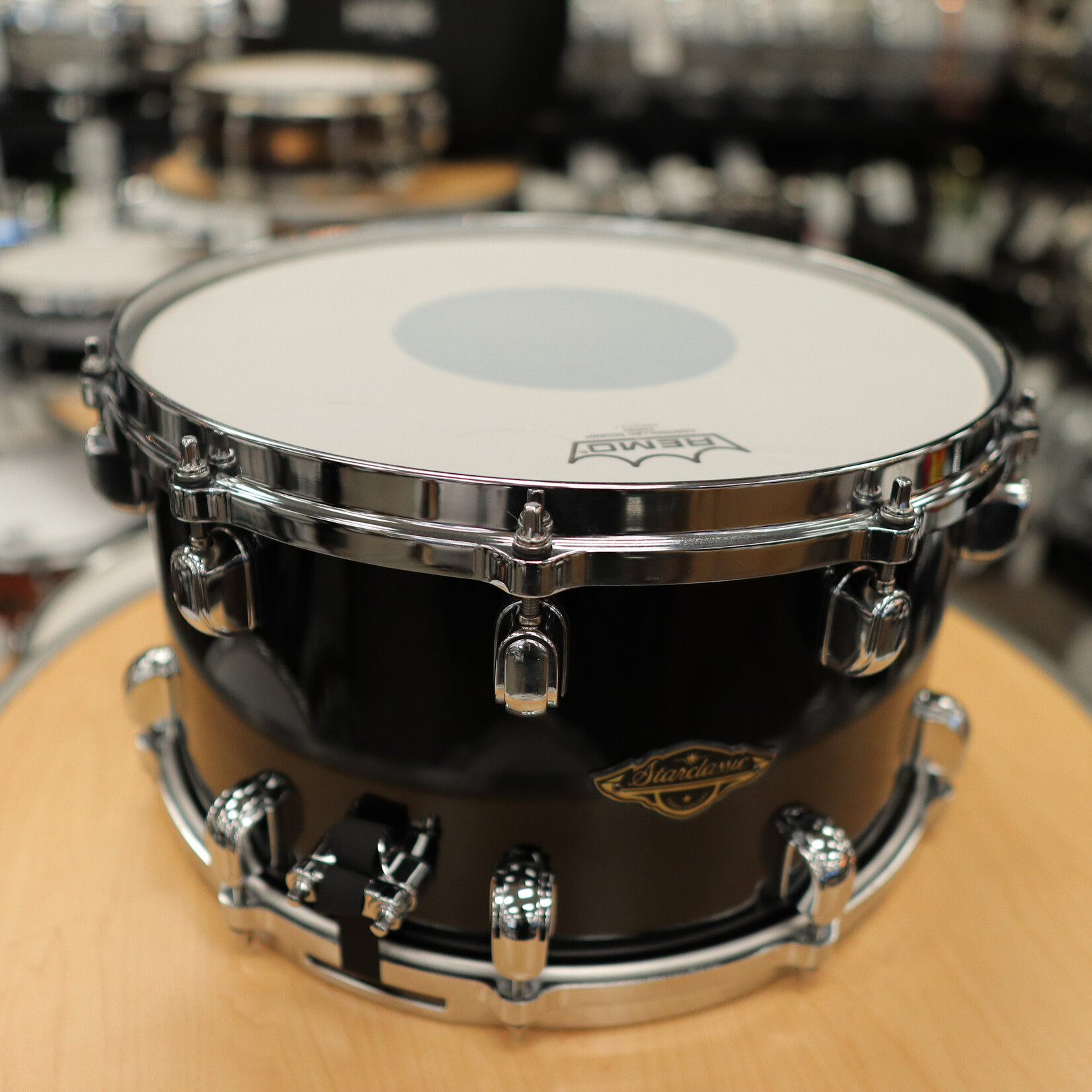Tama Pre-Owned Tama Starclassic 8x14" Walnut/ Birch Snare Drum (Piano Black)
