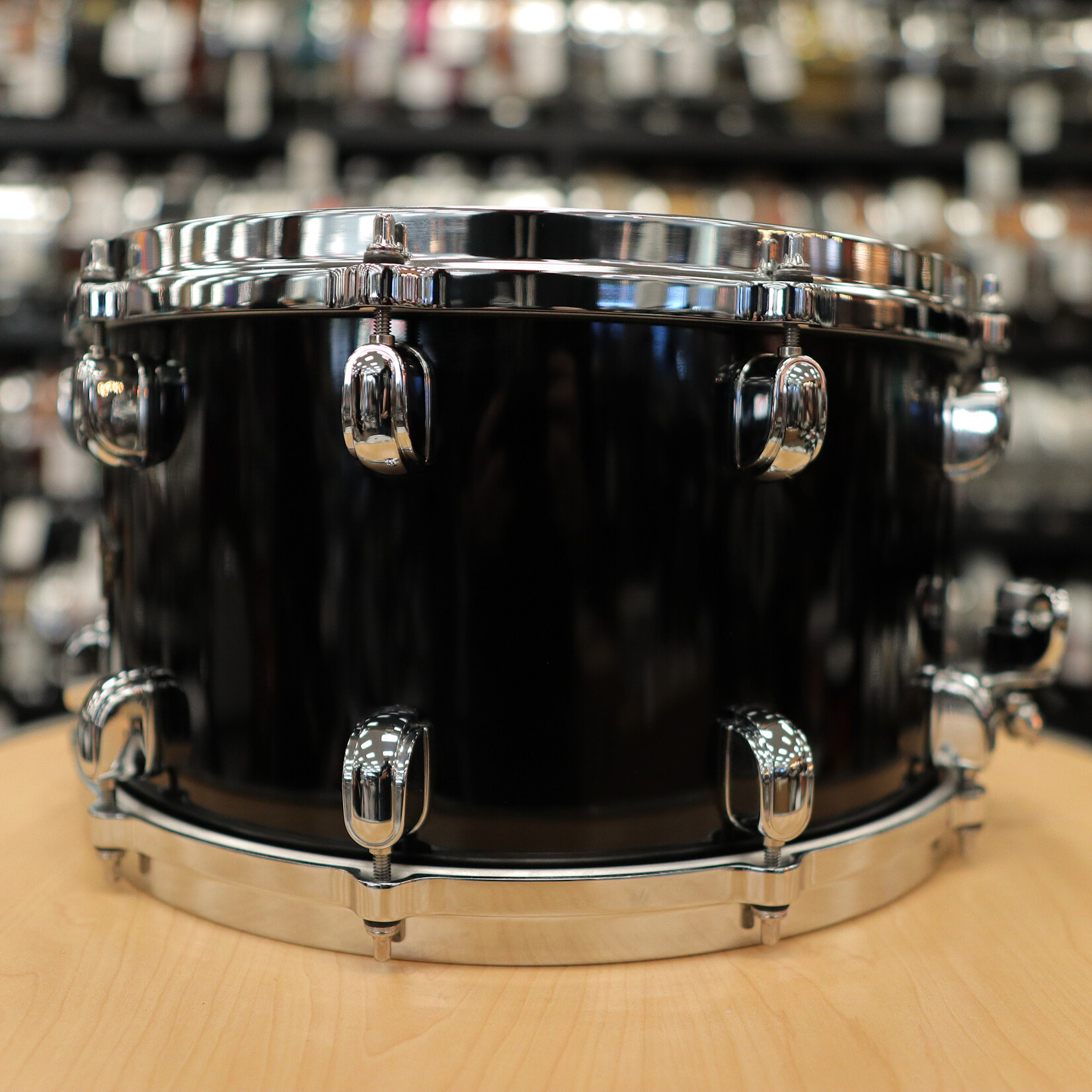 Tama Pre-Owned Tama Starclassic 8x14" Walnut/ Birch Snare Drum (Piano Black)