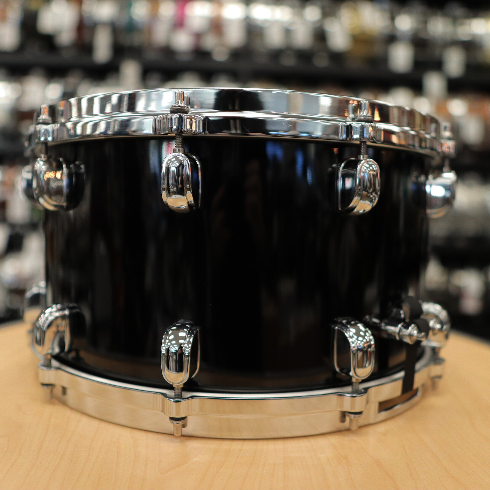 Tama Pre-Owned Tama Starclassic 8x14" Walnut/ Birch Snare Drum (Piano Black)