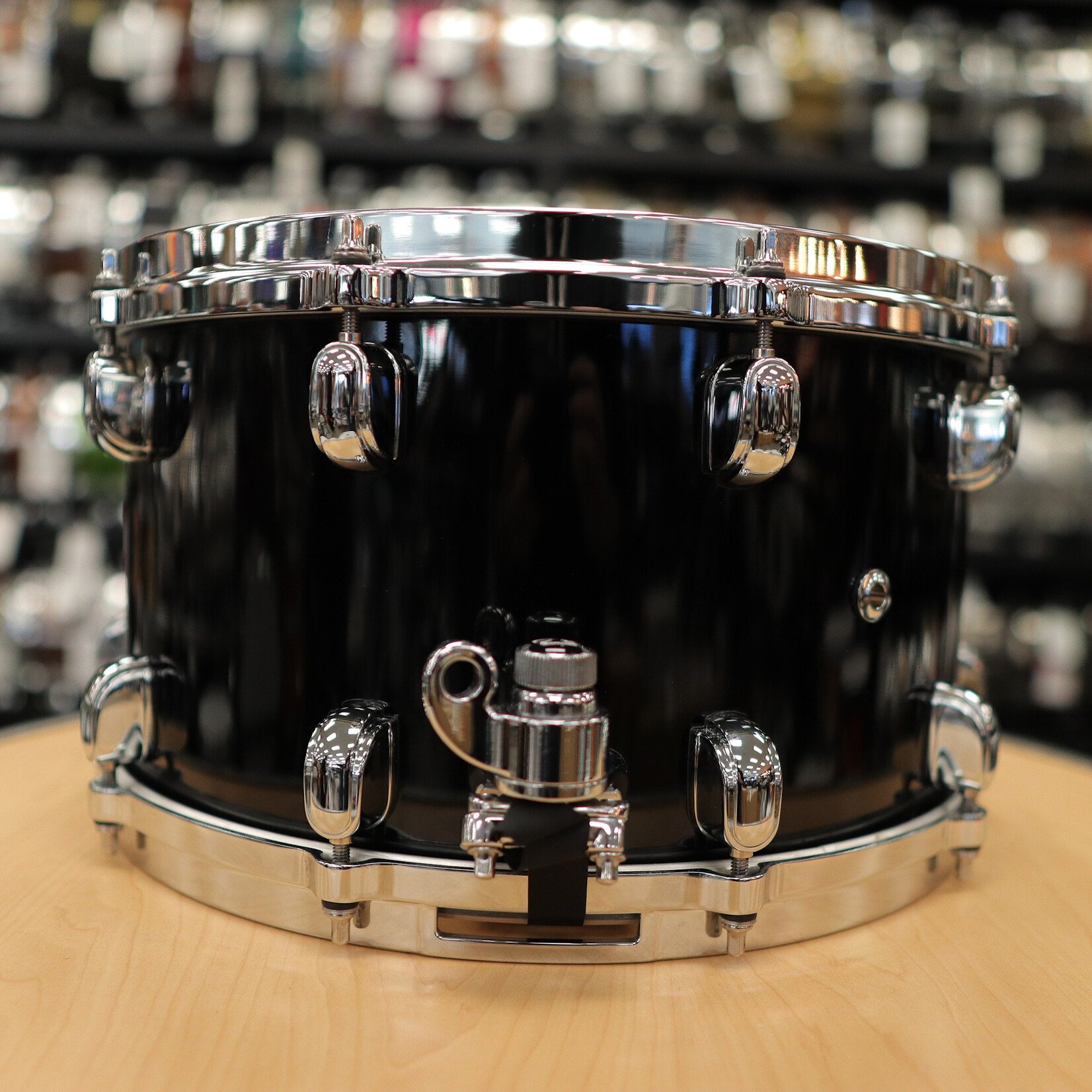 Tama Pre-Owned Tama Starclassic 8x14" Walnut/ Birch Snare Drum (Piano Black)