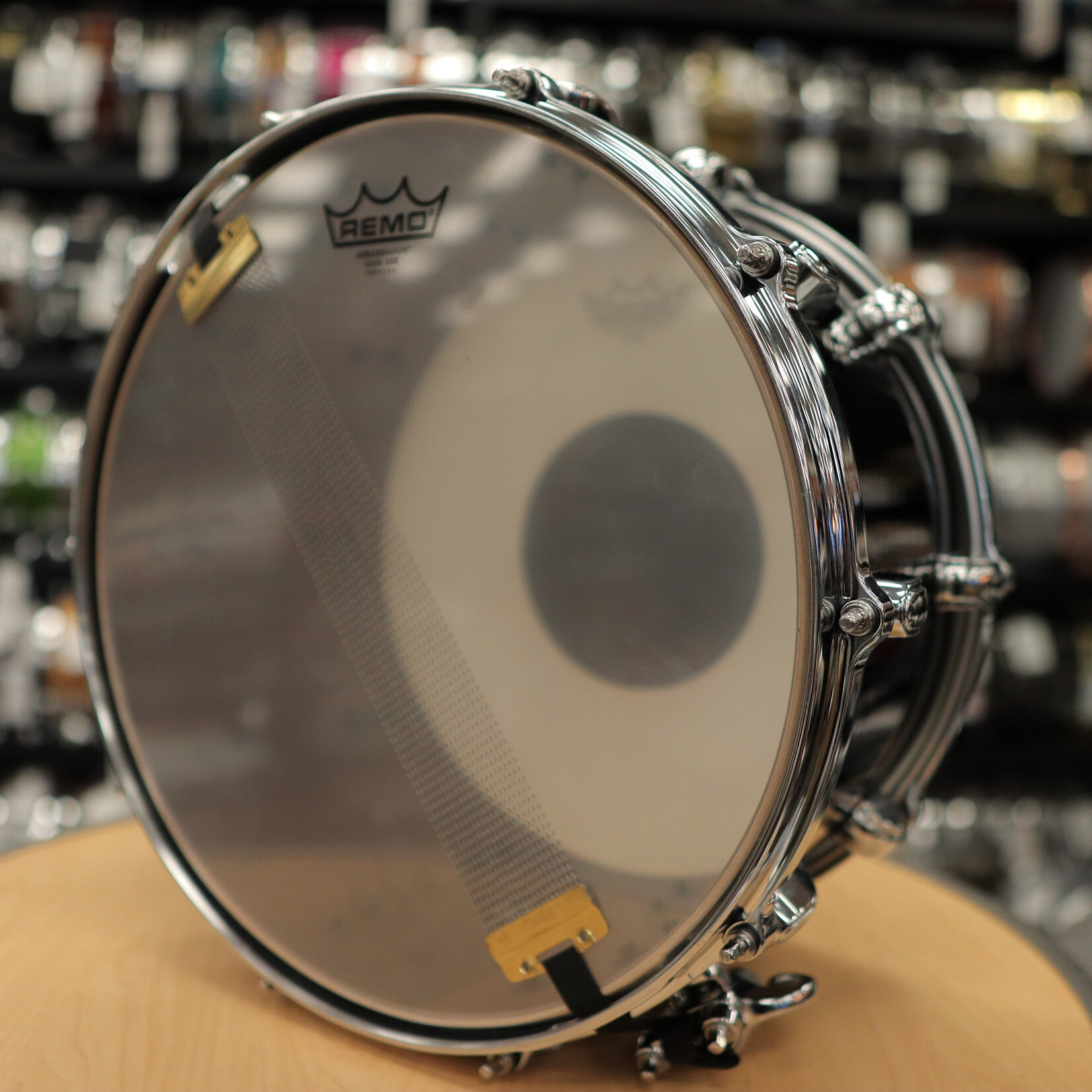 Tama Pre-Owned Tama Starclassic 8x14" Walnut/ Birch Snare Drum (Piano Black)