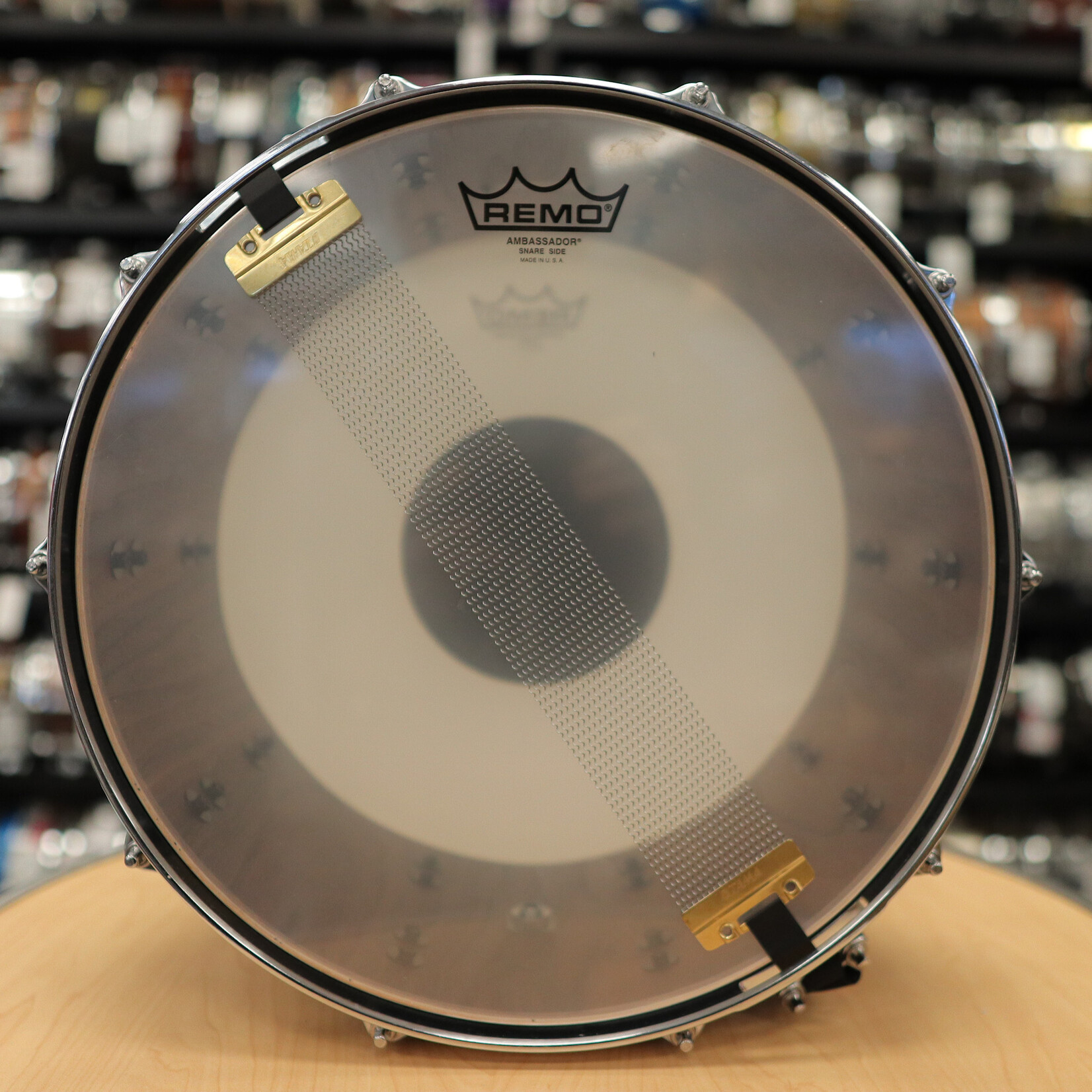 Tama Pre-Owned Tama Starclassic 8x14" Walnut/ Birch Snare Drum (Piano Black)