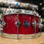 DW Pre-Owned DW Performance Series 6.5x14" Snare Drum (Cherry Stain)