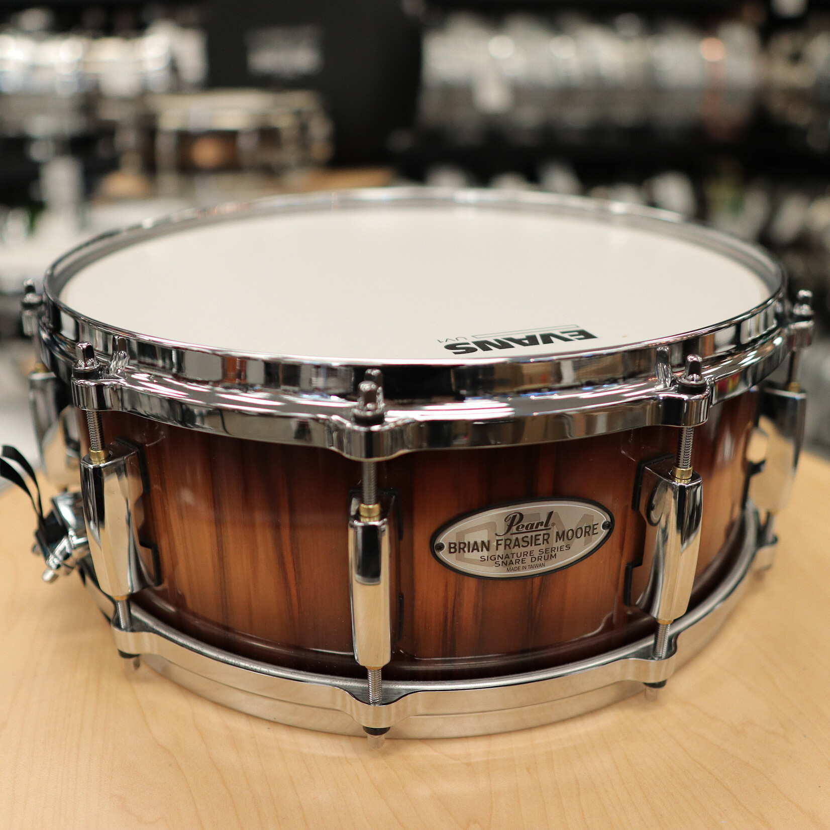 Pearl Pre-owned Pearl Brian Frasier Moore Signature Snare Drum 5.5x14"