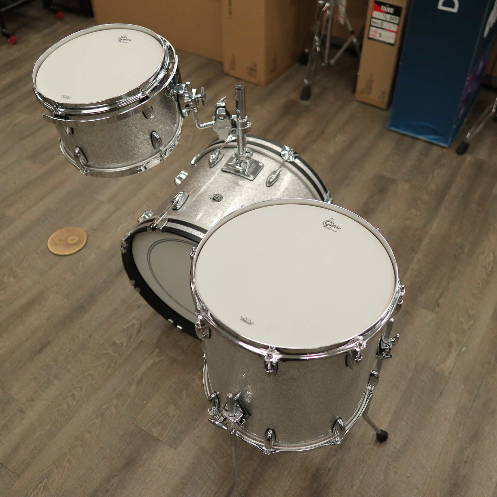 Gretsch Gretsch Brooklyn 3-Piece Shell Pack 18/12/14 (Silver Sparkle)